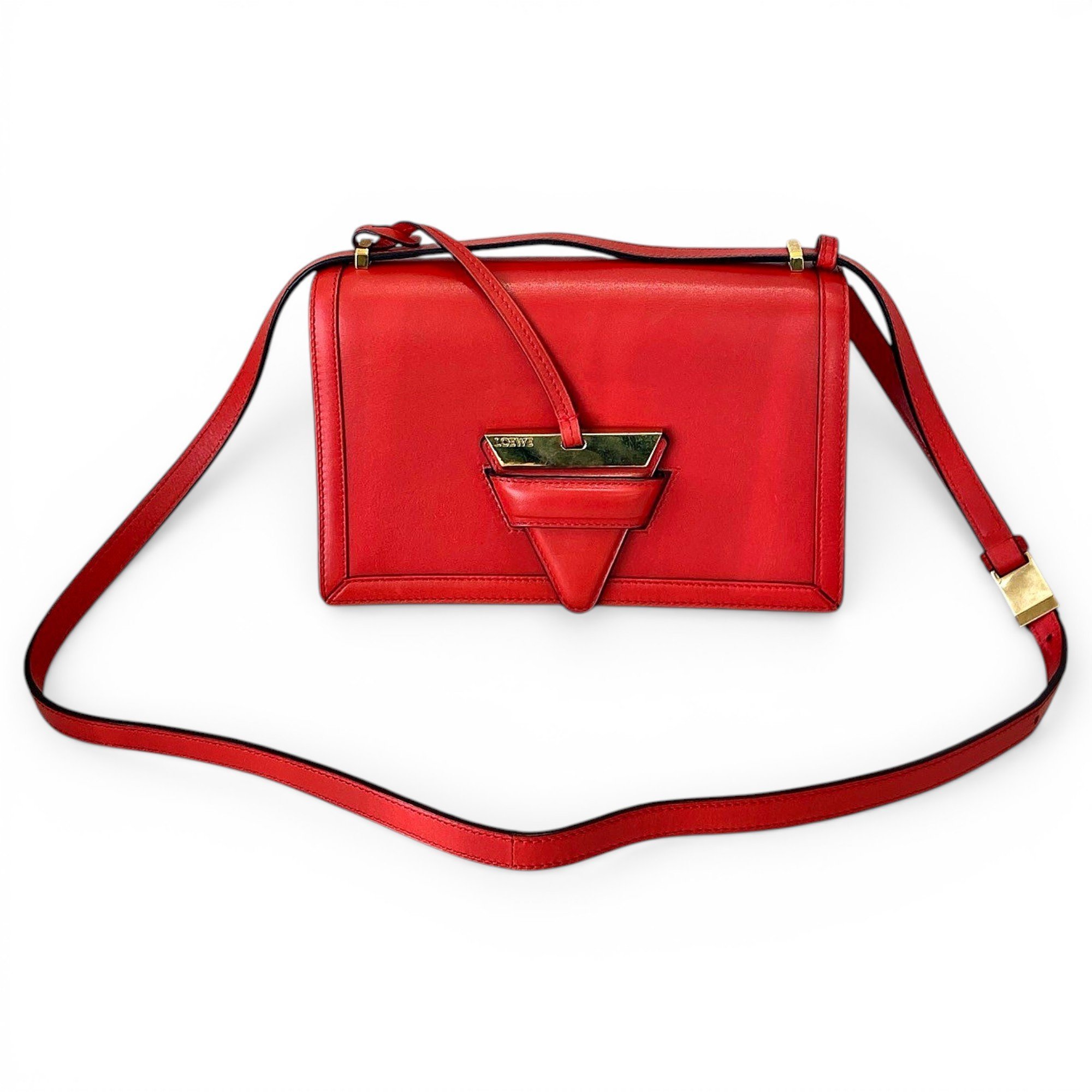 Barcelona leather crossbody bag