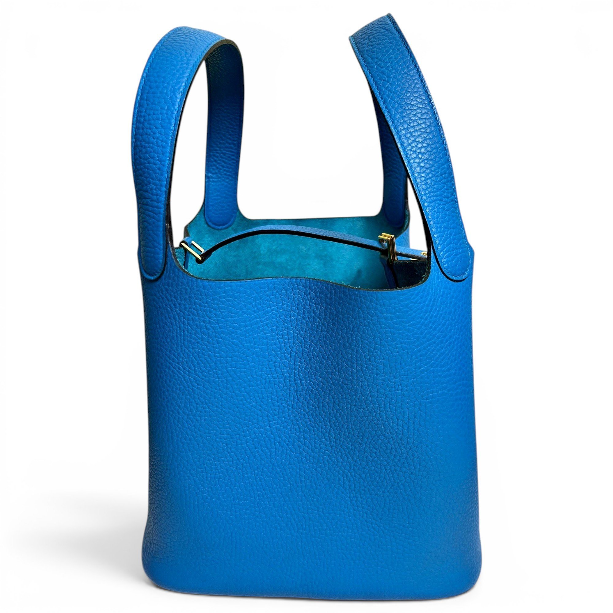 Picotin leather handbag