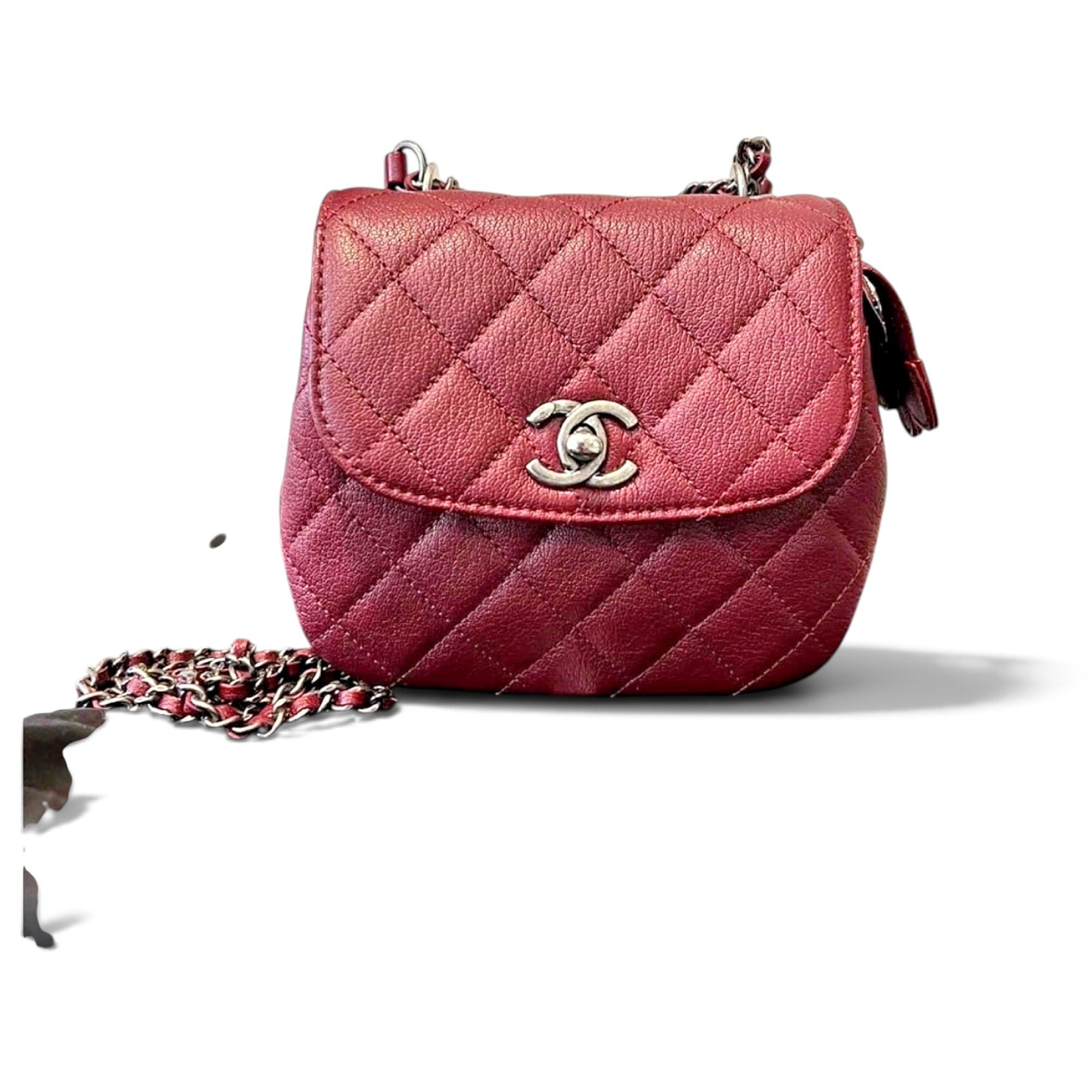 Leather crossbody bag