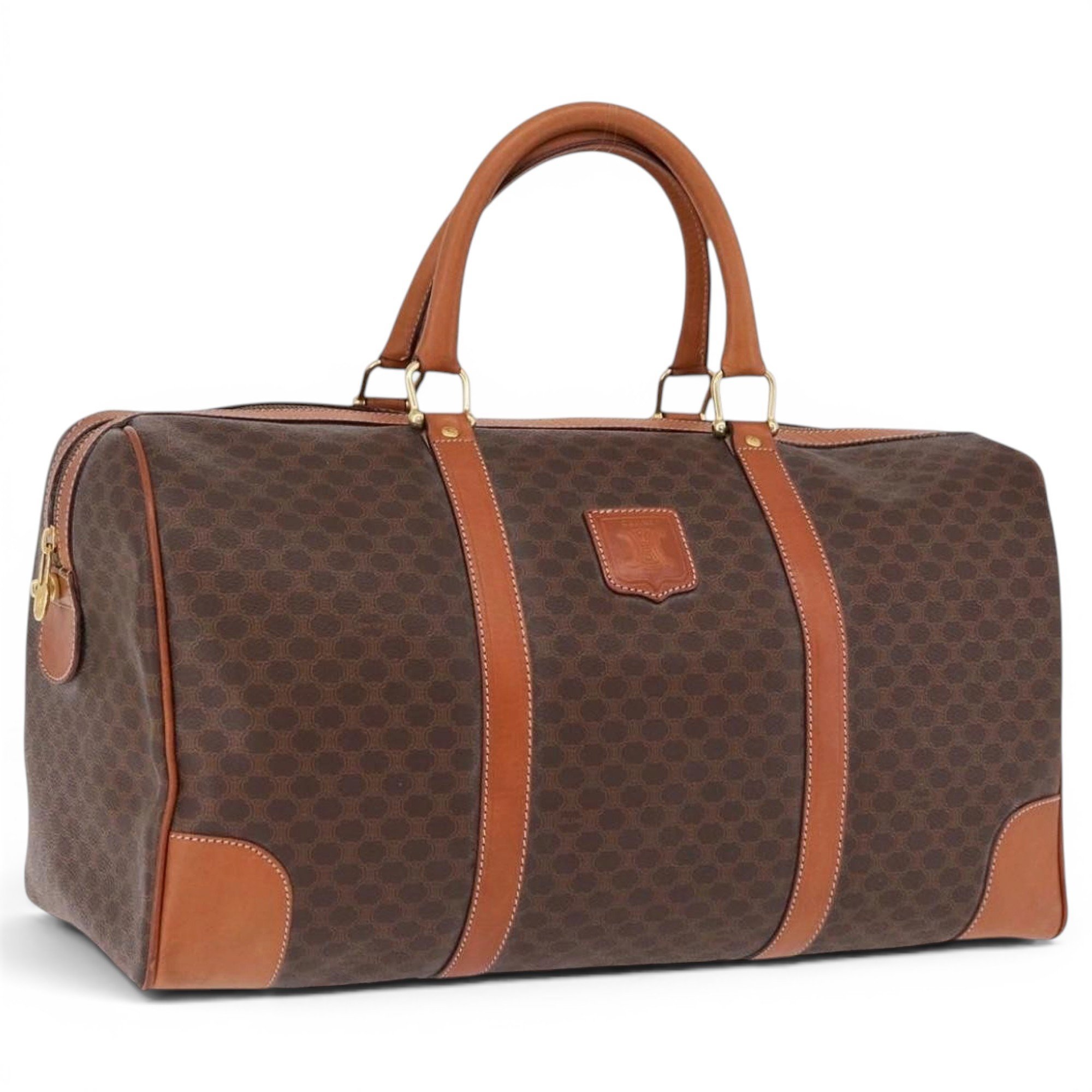 Celine Leather bowling bag
