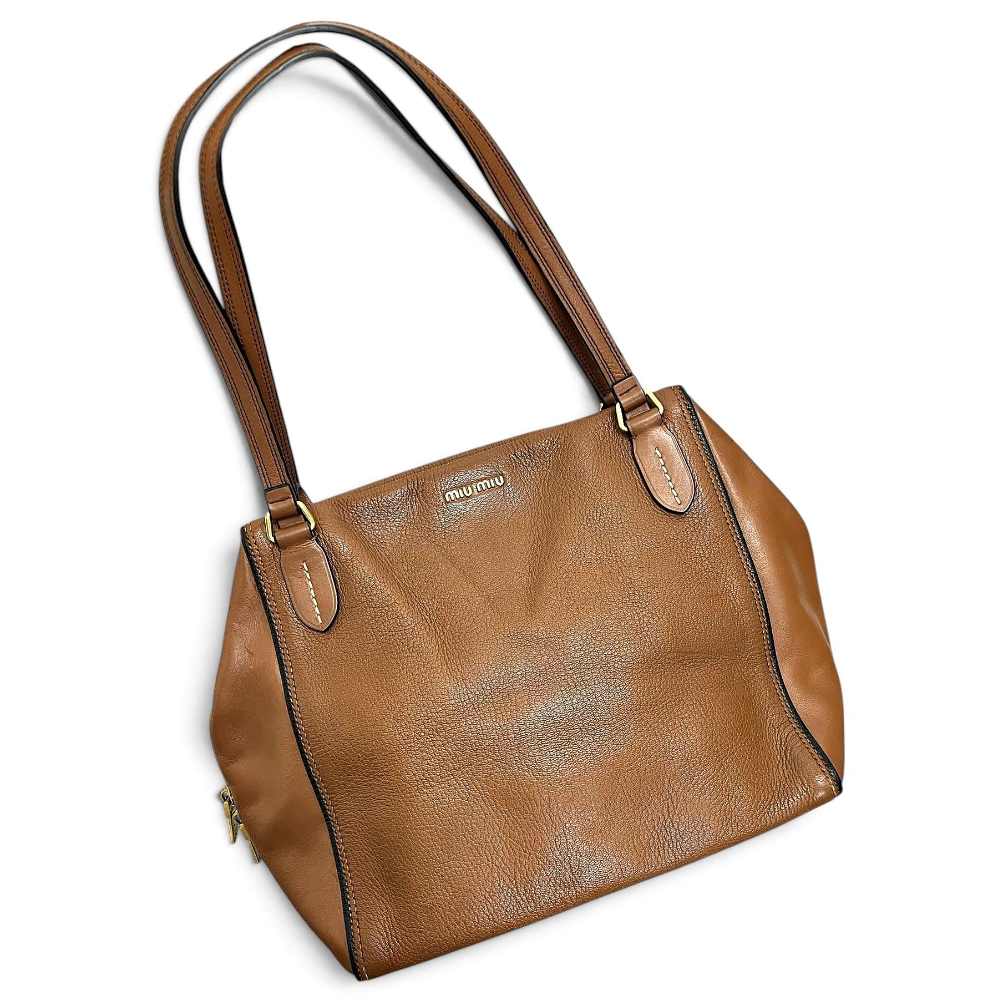 Leather handbag