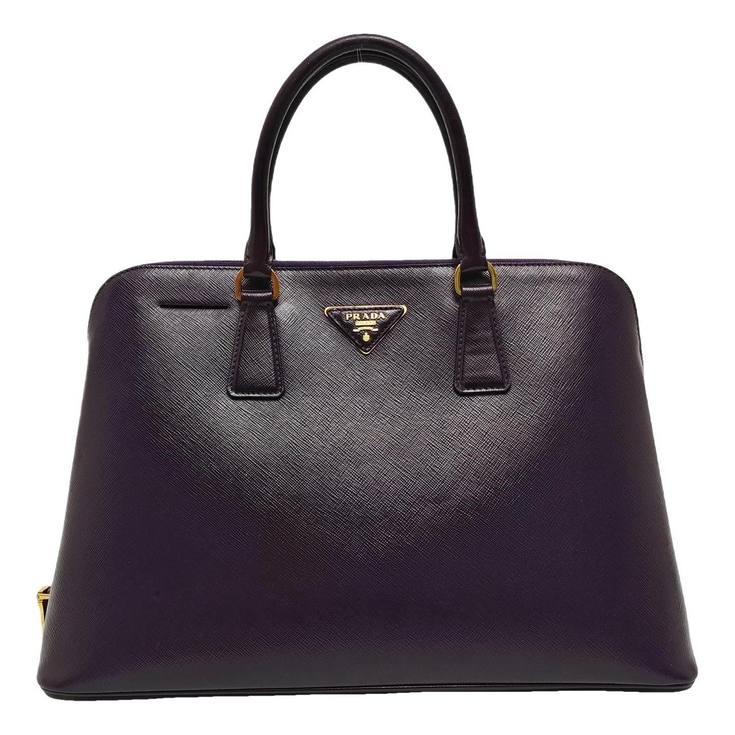 Promenade leather handbag