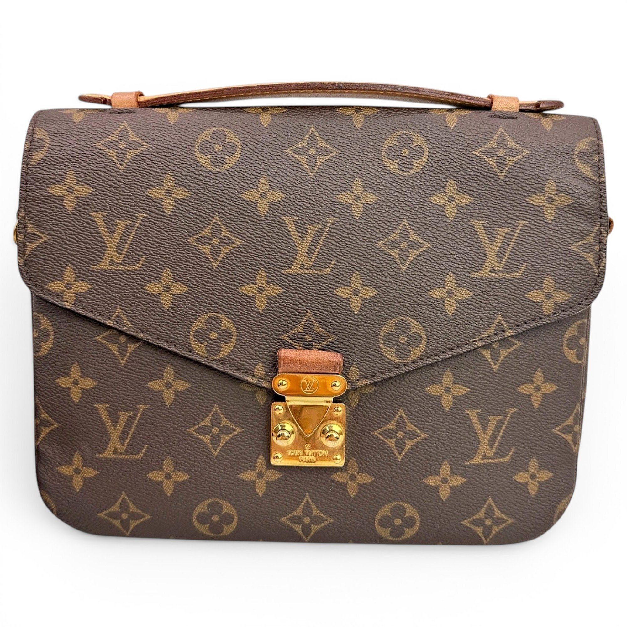 Metis leather handbag