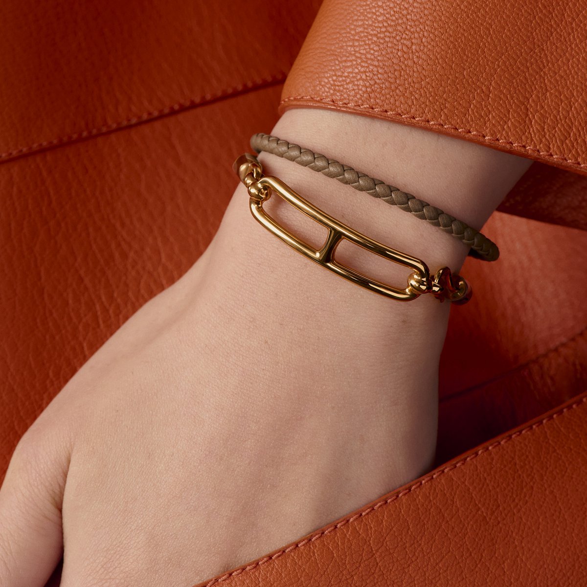 Étoupe Roulis Double Tour Bracelet