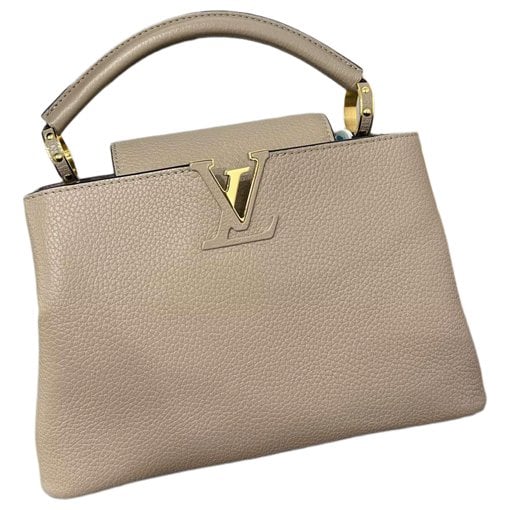 Capucines leather handbag