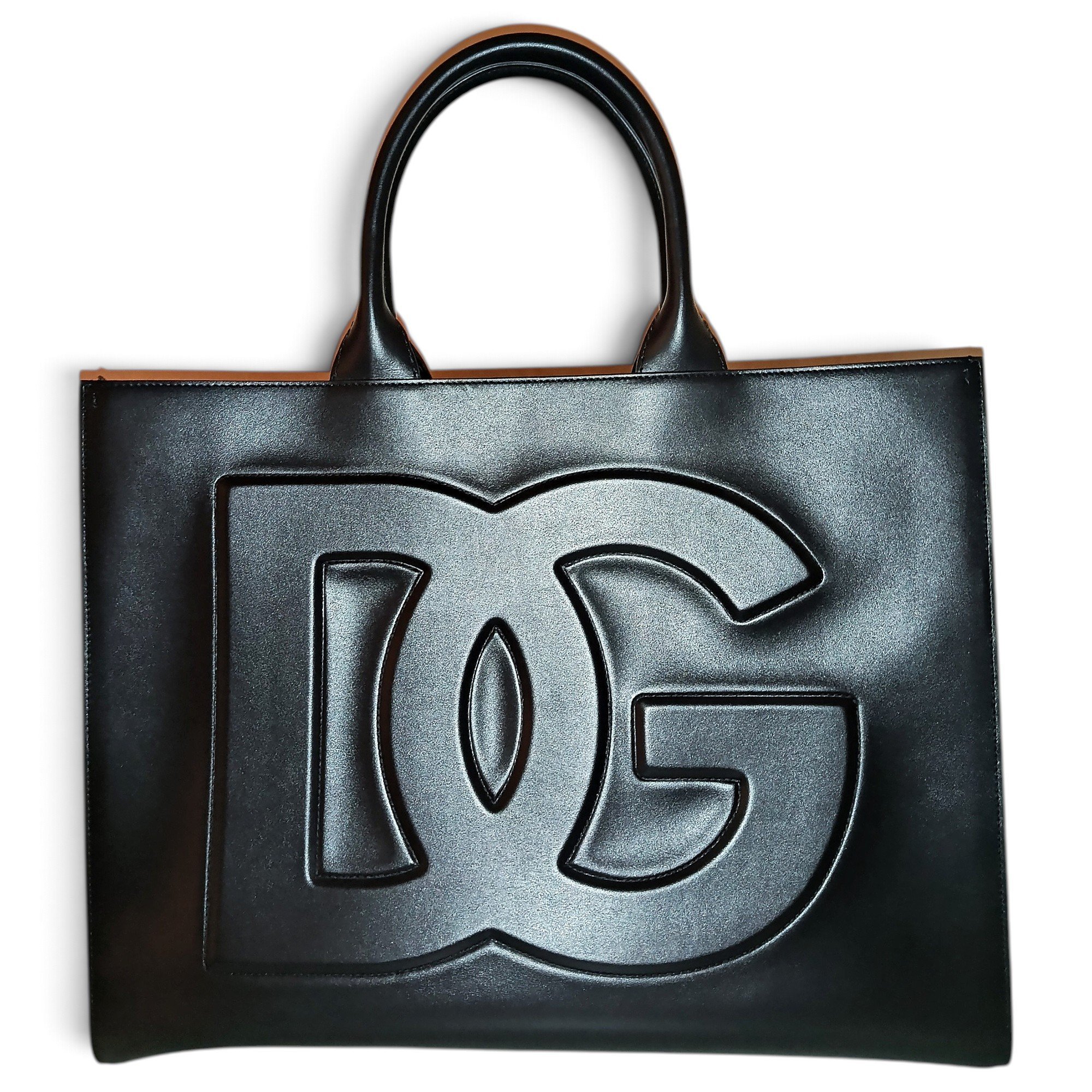 Leather tote