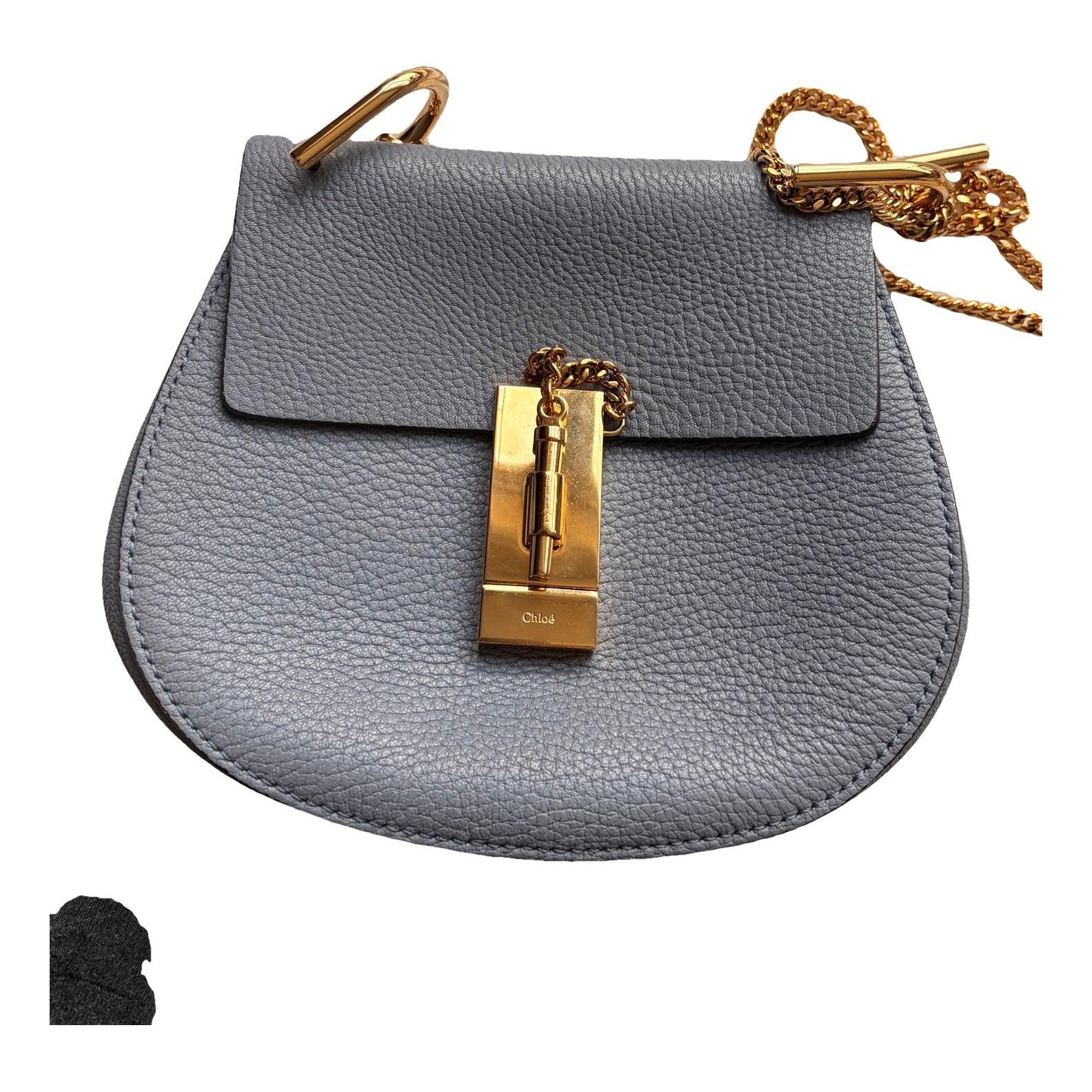 Drew leather crossbody bag