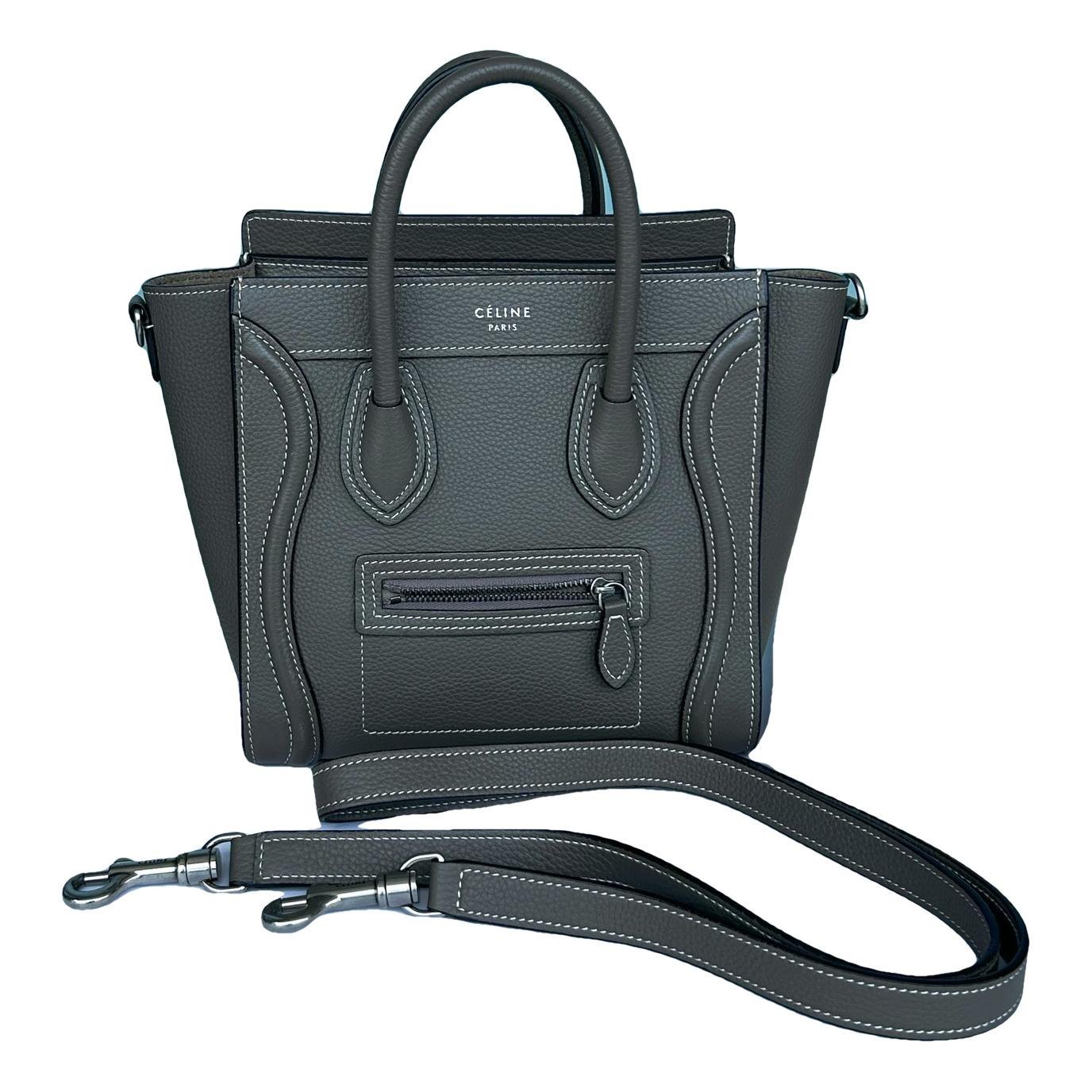 Luggage leather handbag