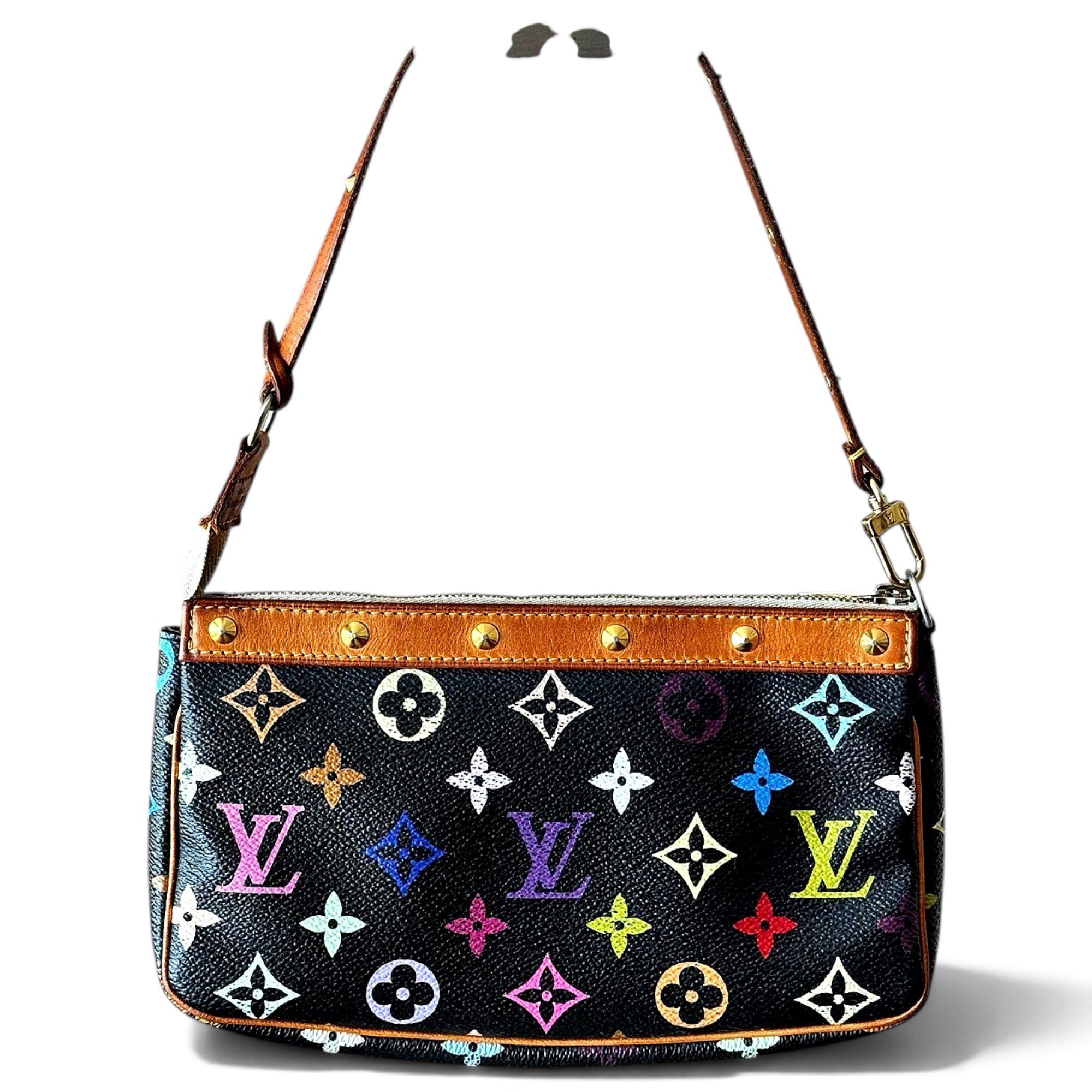 Pochette Accessoire leather handbag