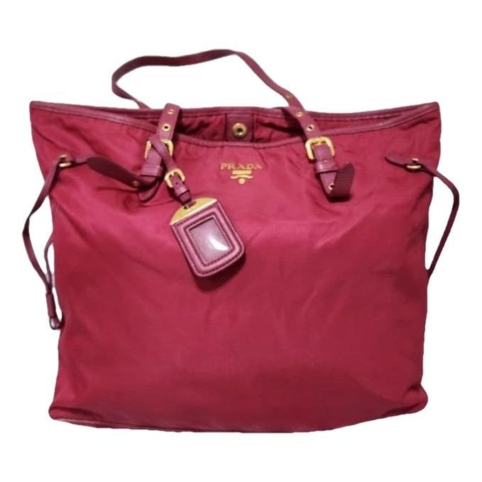 Prada Monochrome cloth tote