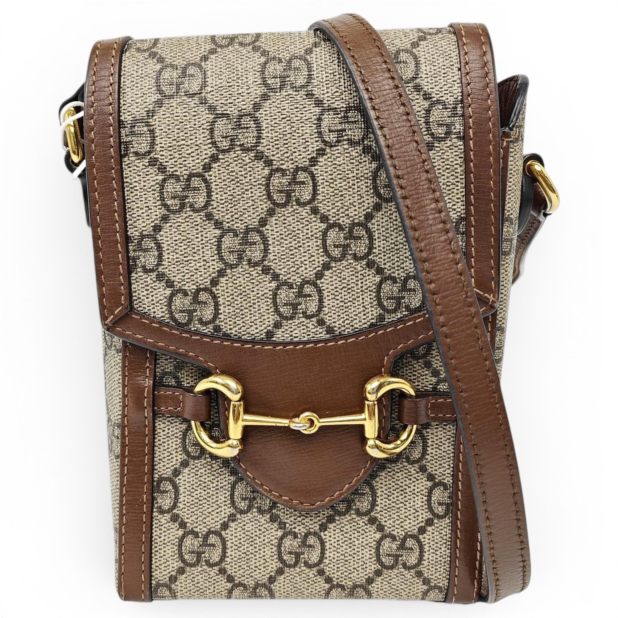 Handle Horsebit 1955 leather handbag
