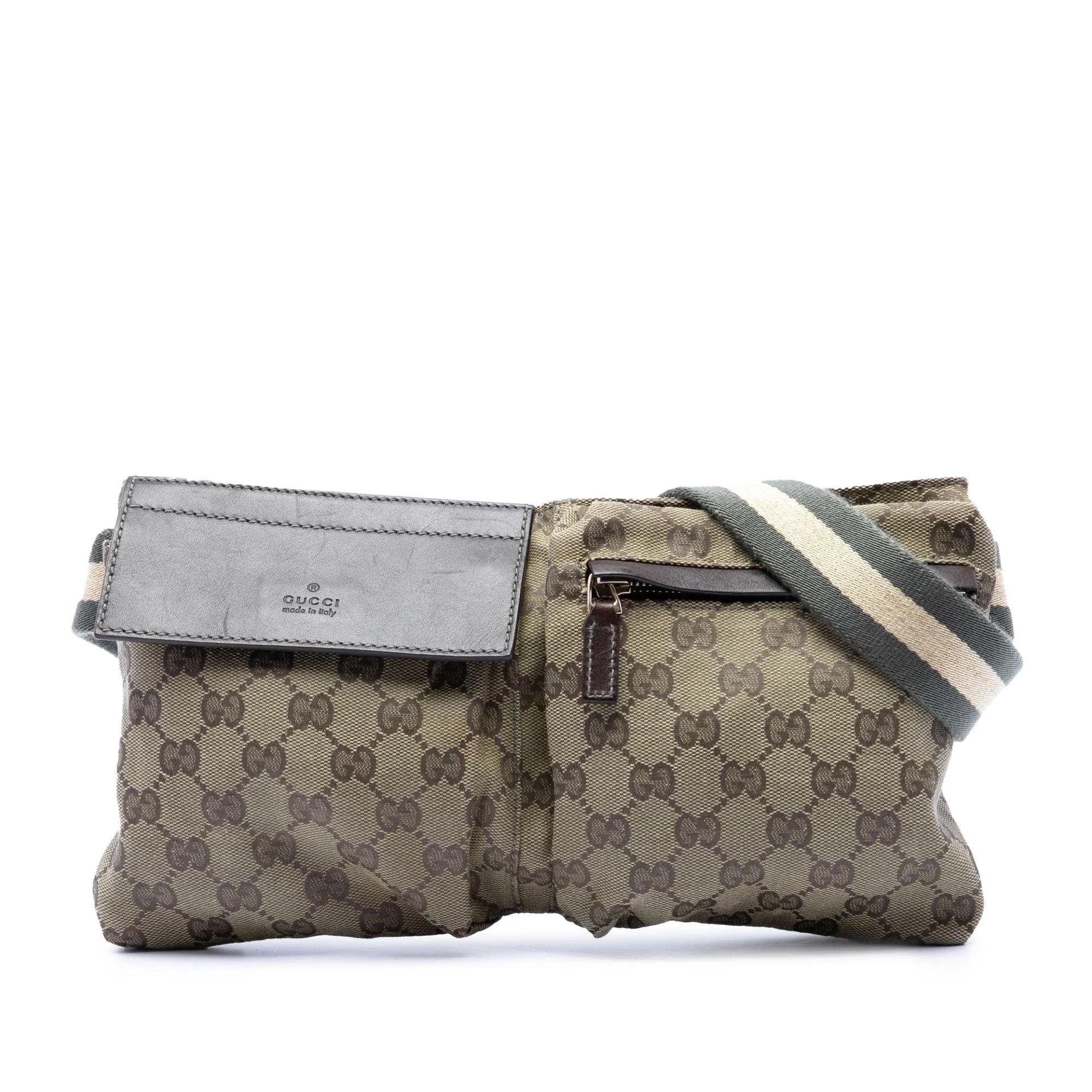 Bamboo Convertible Front Pocket leather handbag
