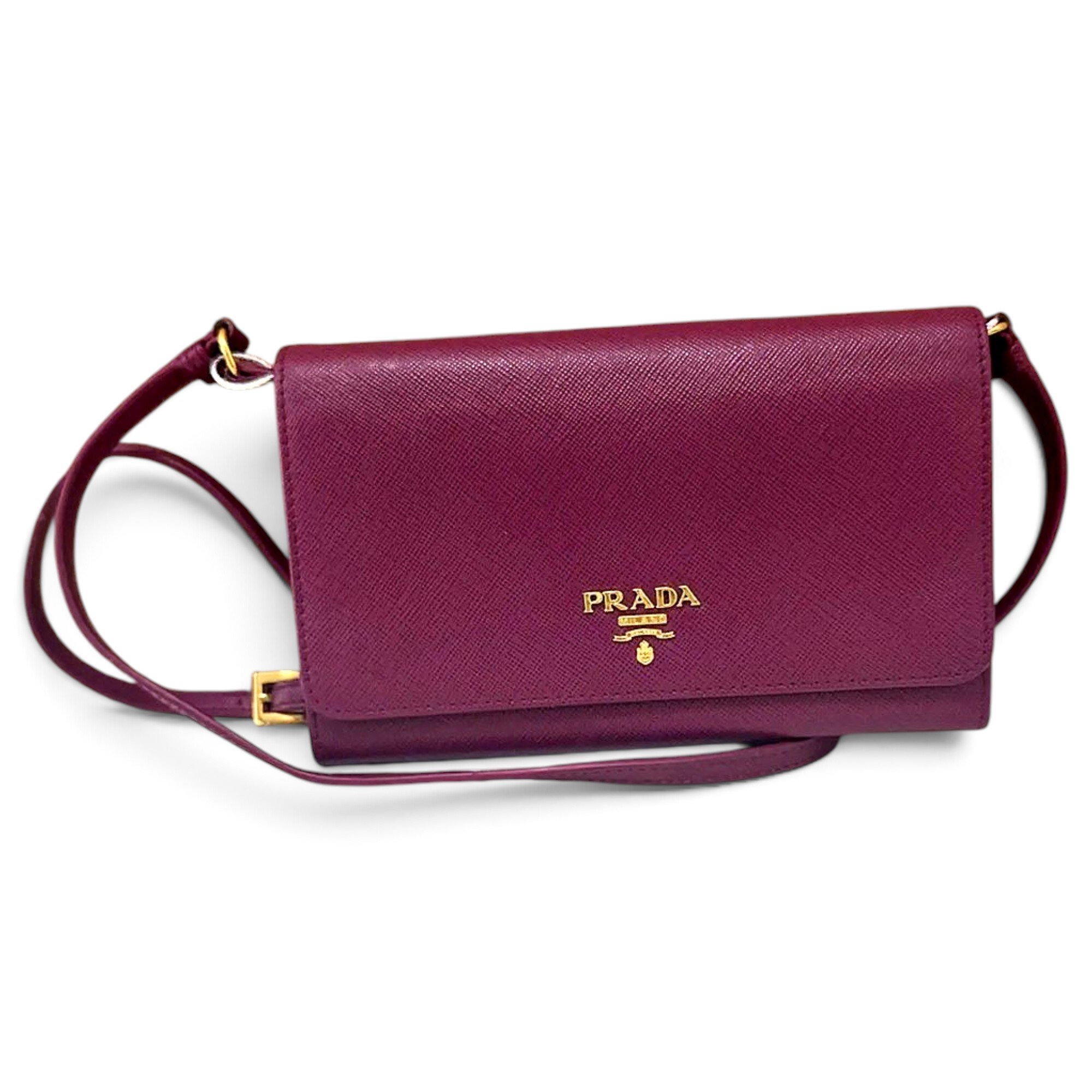 Leather crossbody bag