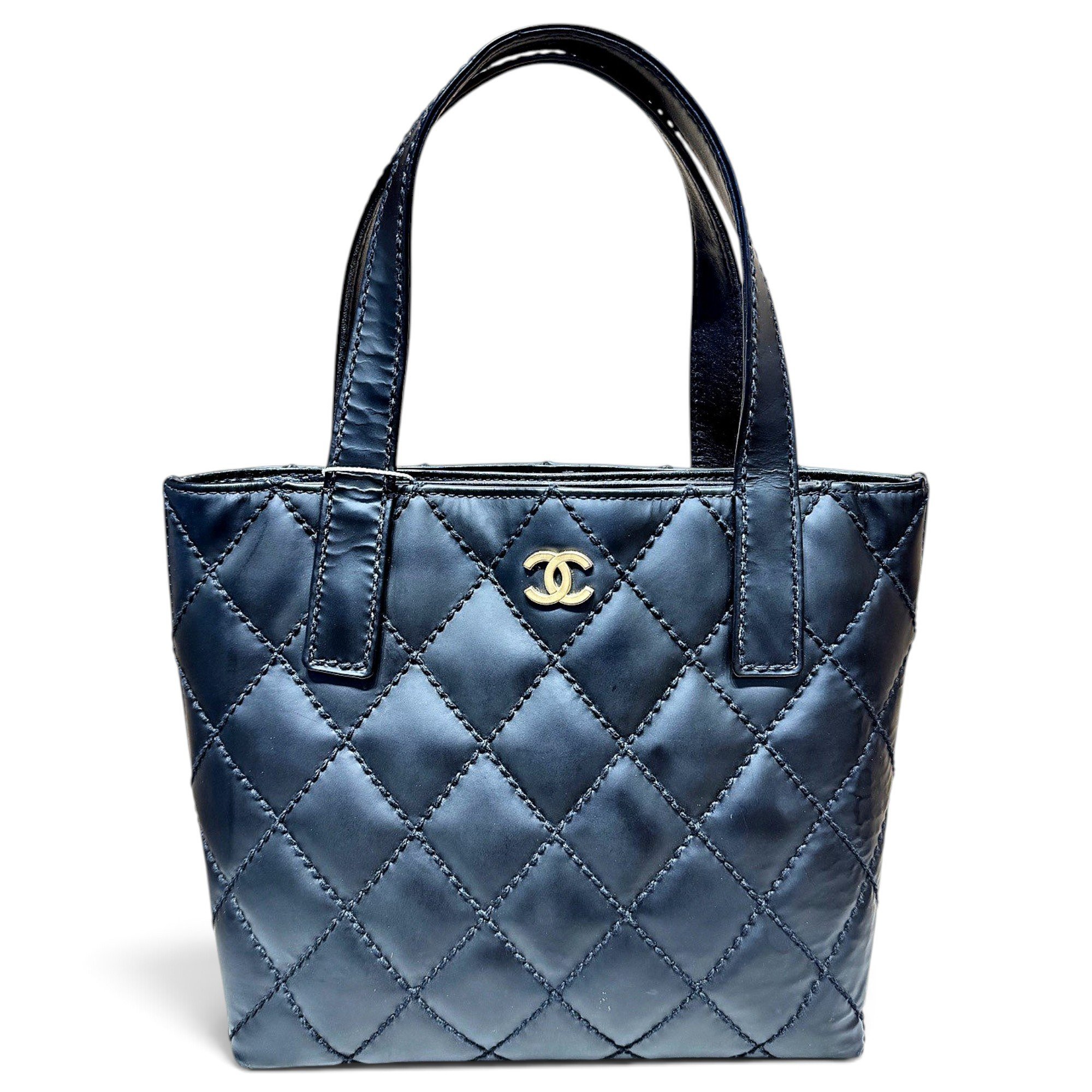 Leather tote