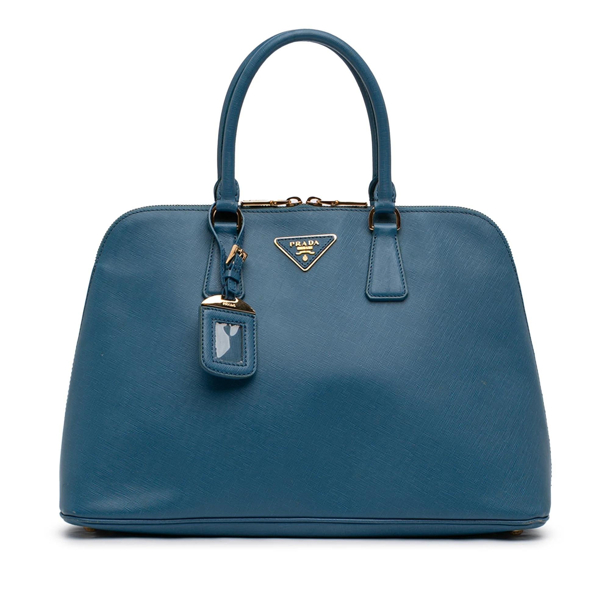 Promenade leather satchel