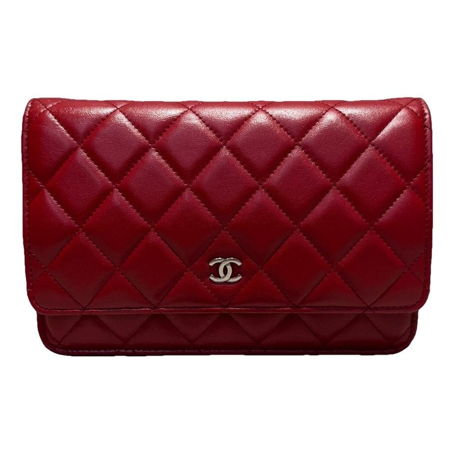 Wallet On Chain Timeless/Classique leather crossbody bag