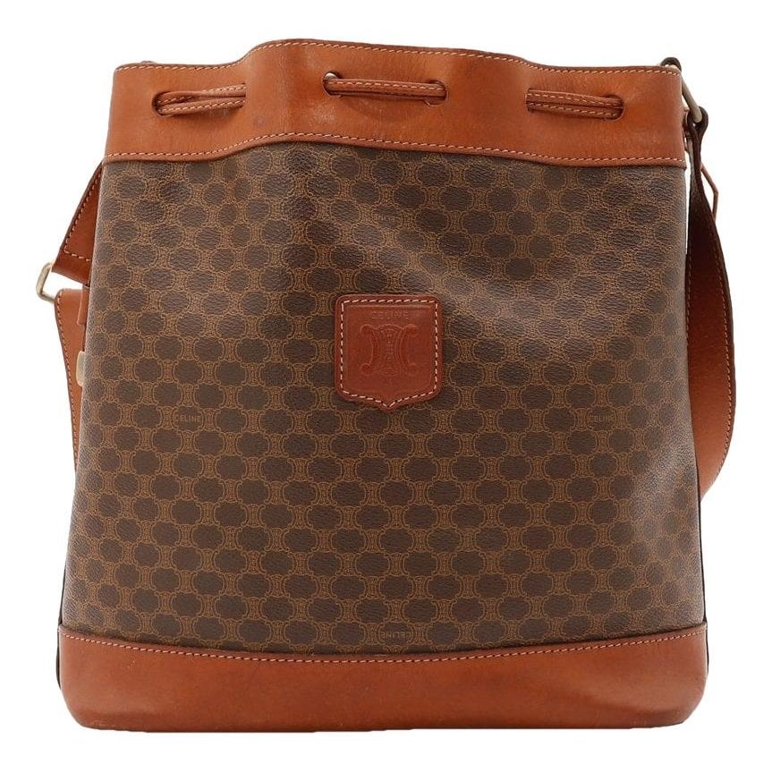 Triomphe leather handbag