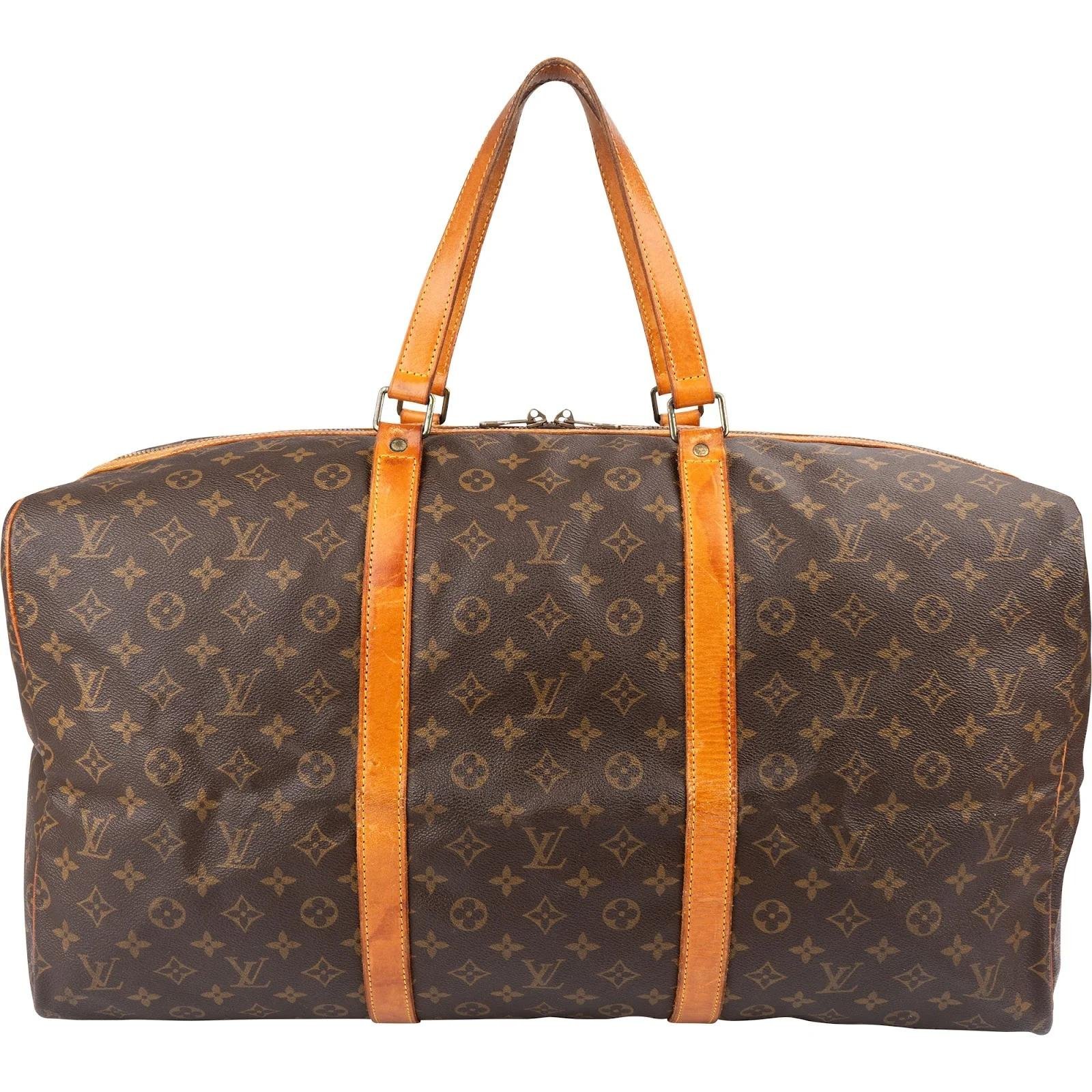 Sac souple leather handbag