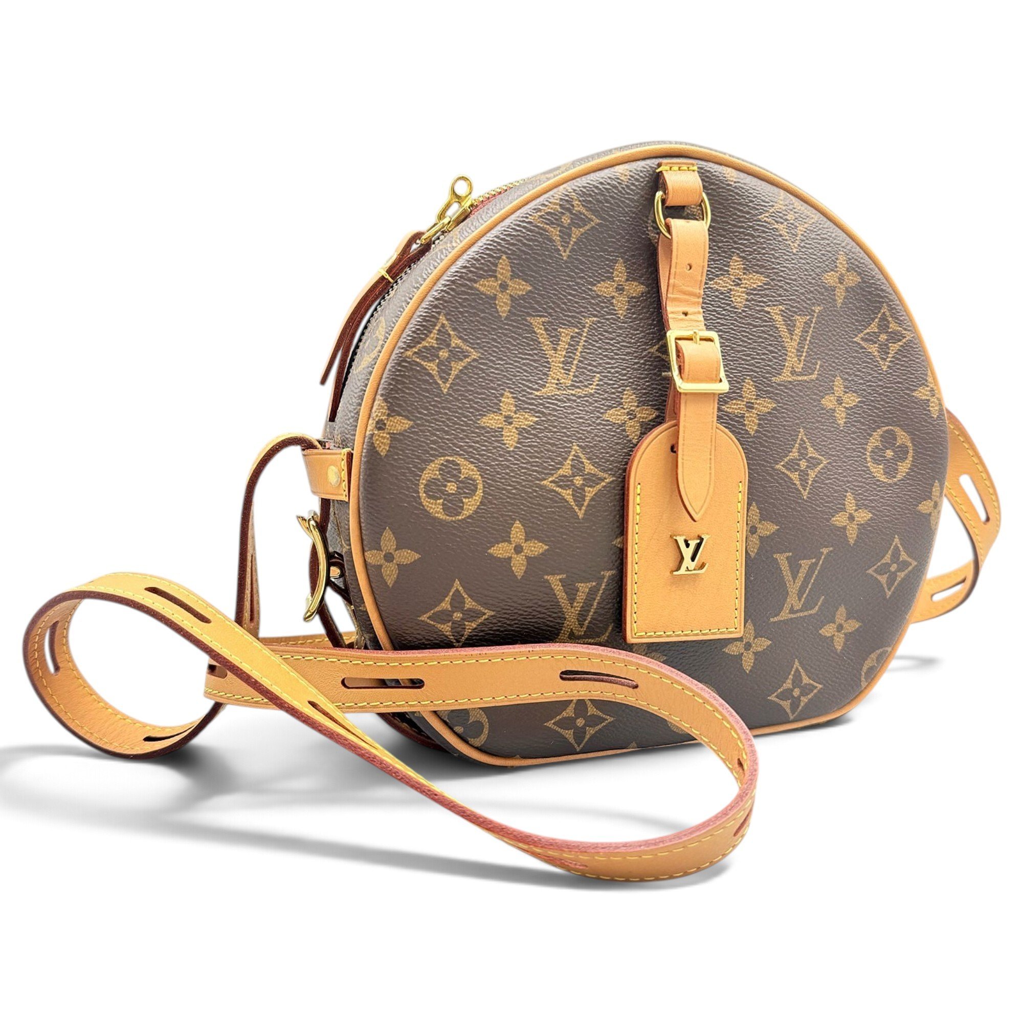 Boîte chapeau souple leather crossbody bag
