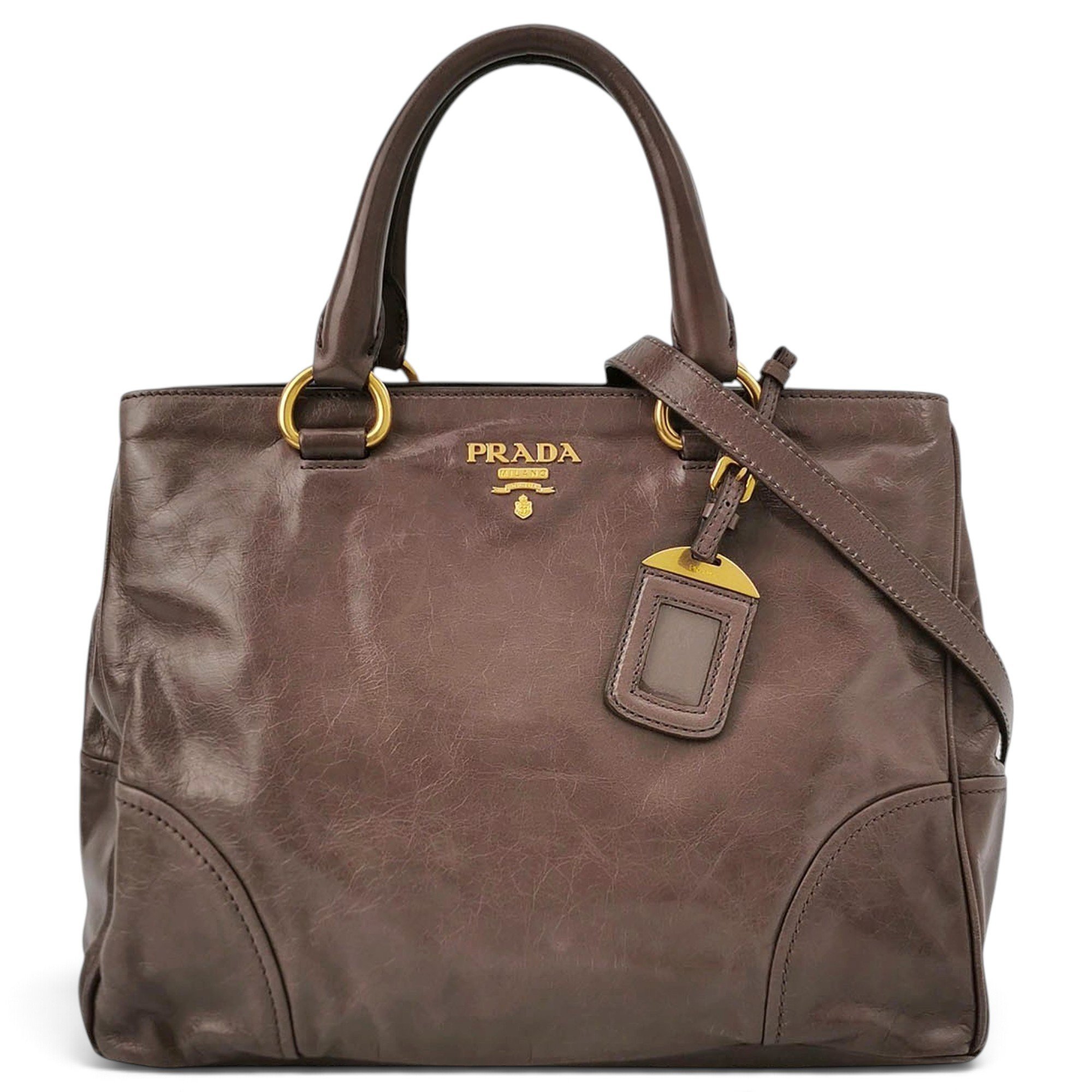 Leather handbag