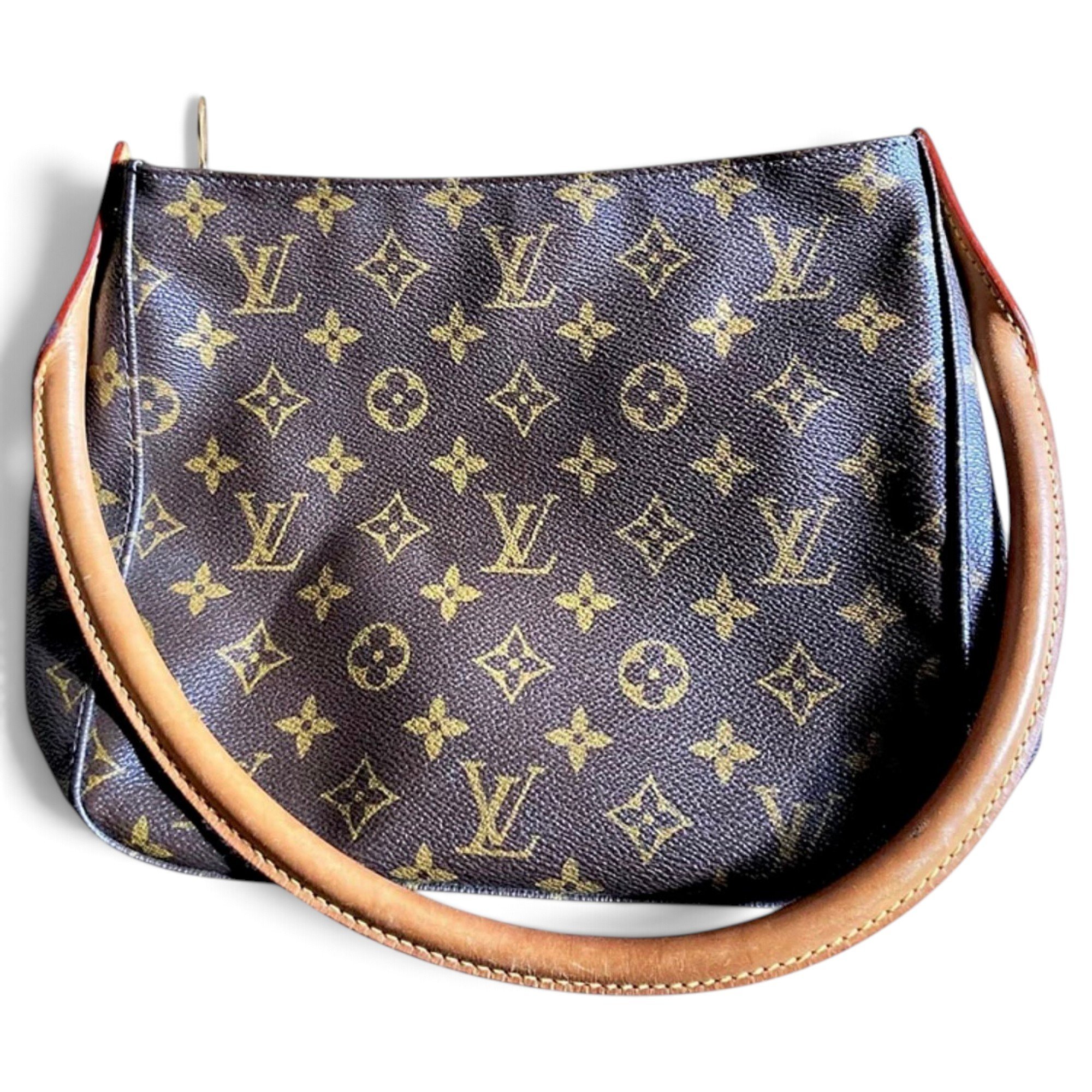 Looping cloth handbag