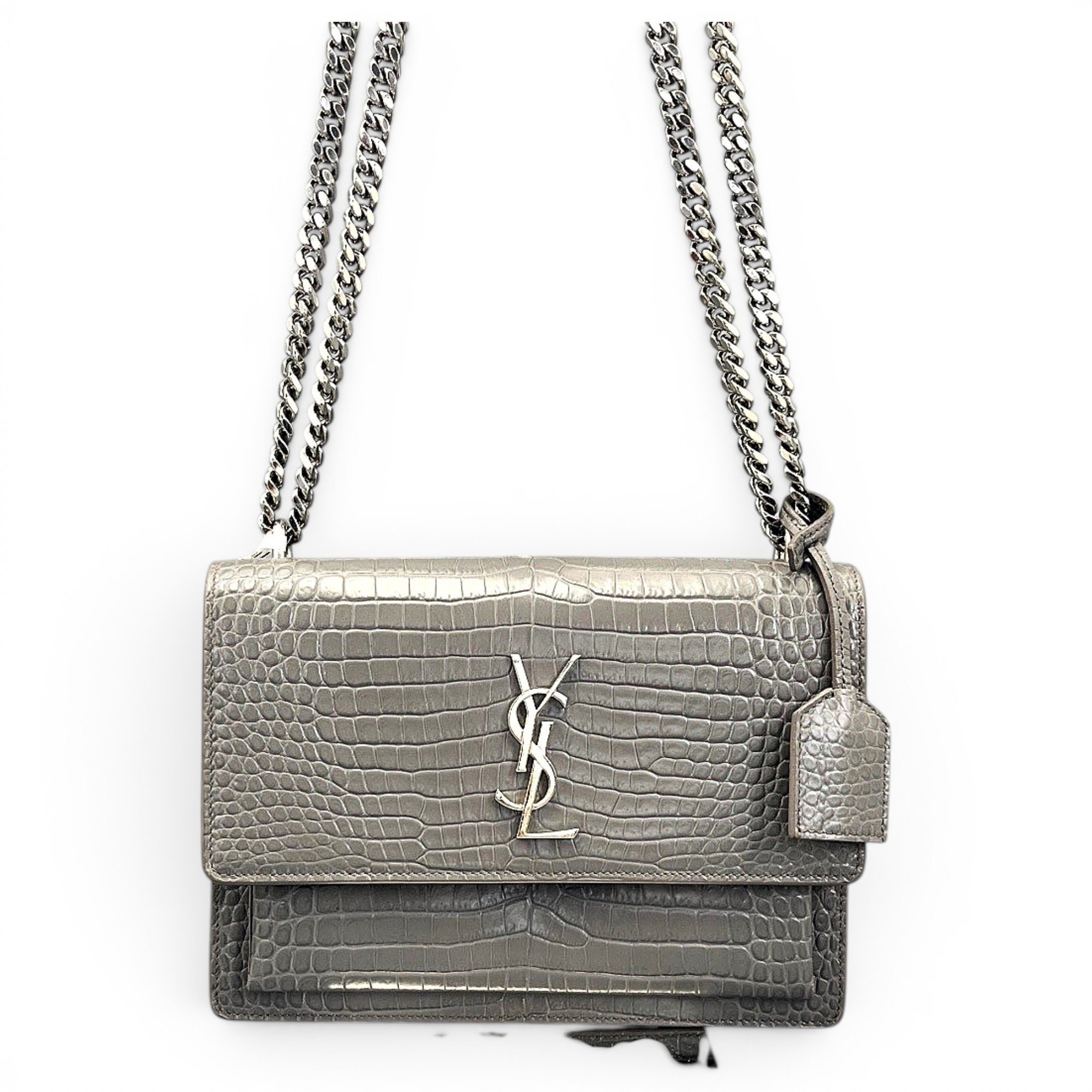 Sunset leather handbag