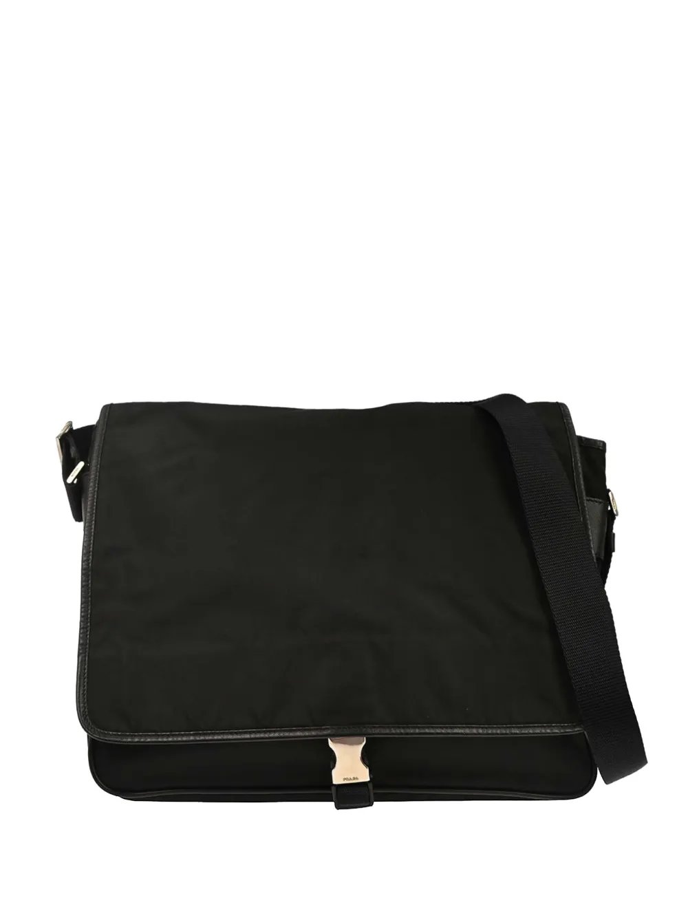 1990-2000s buckled messenger bag