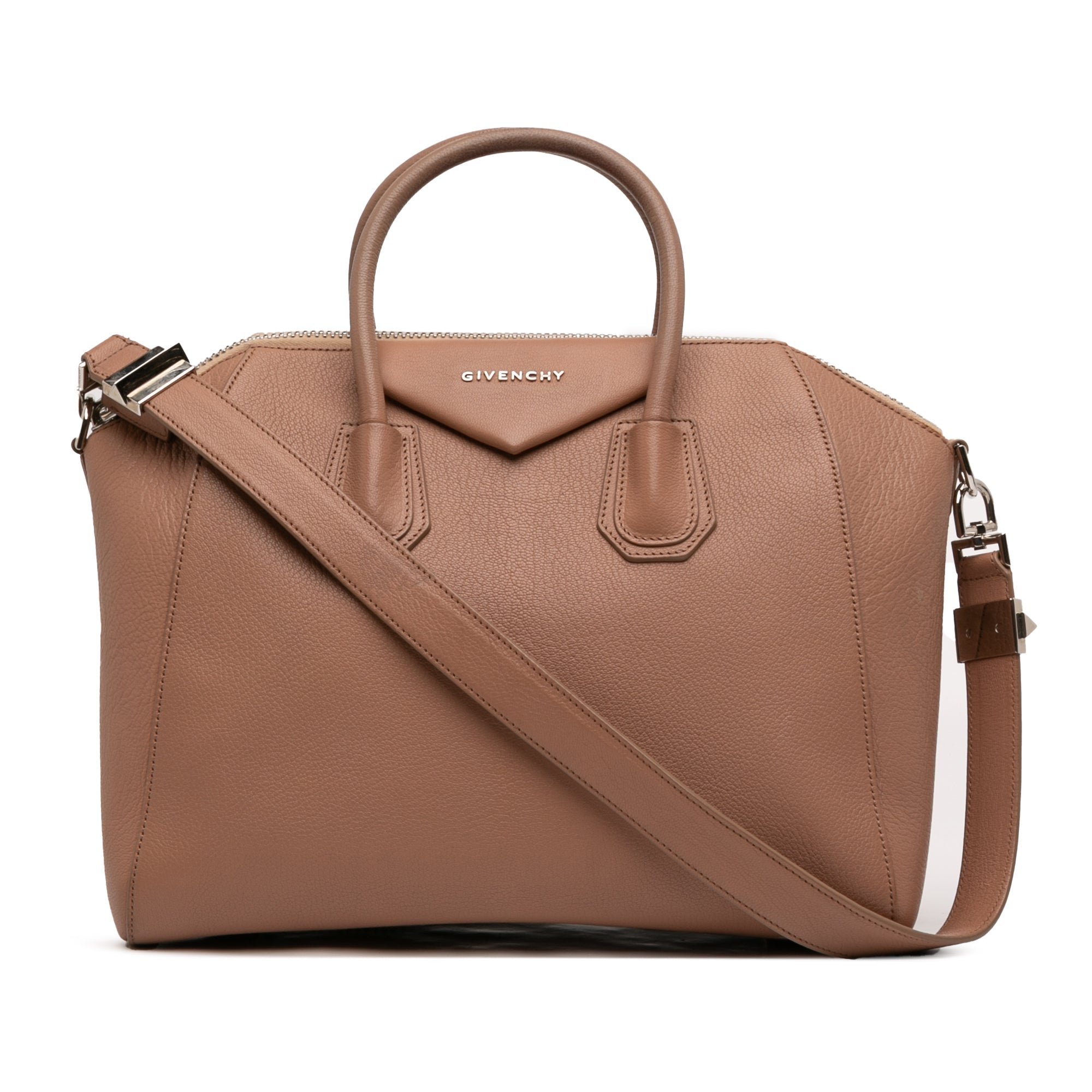 Leather satchel