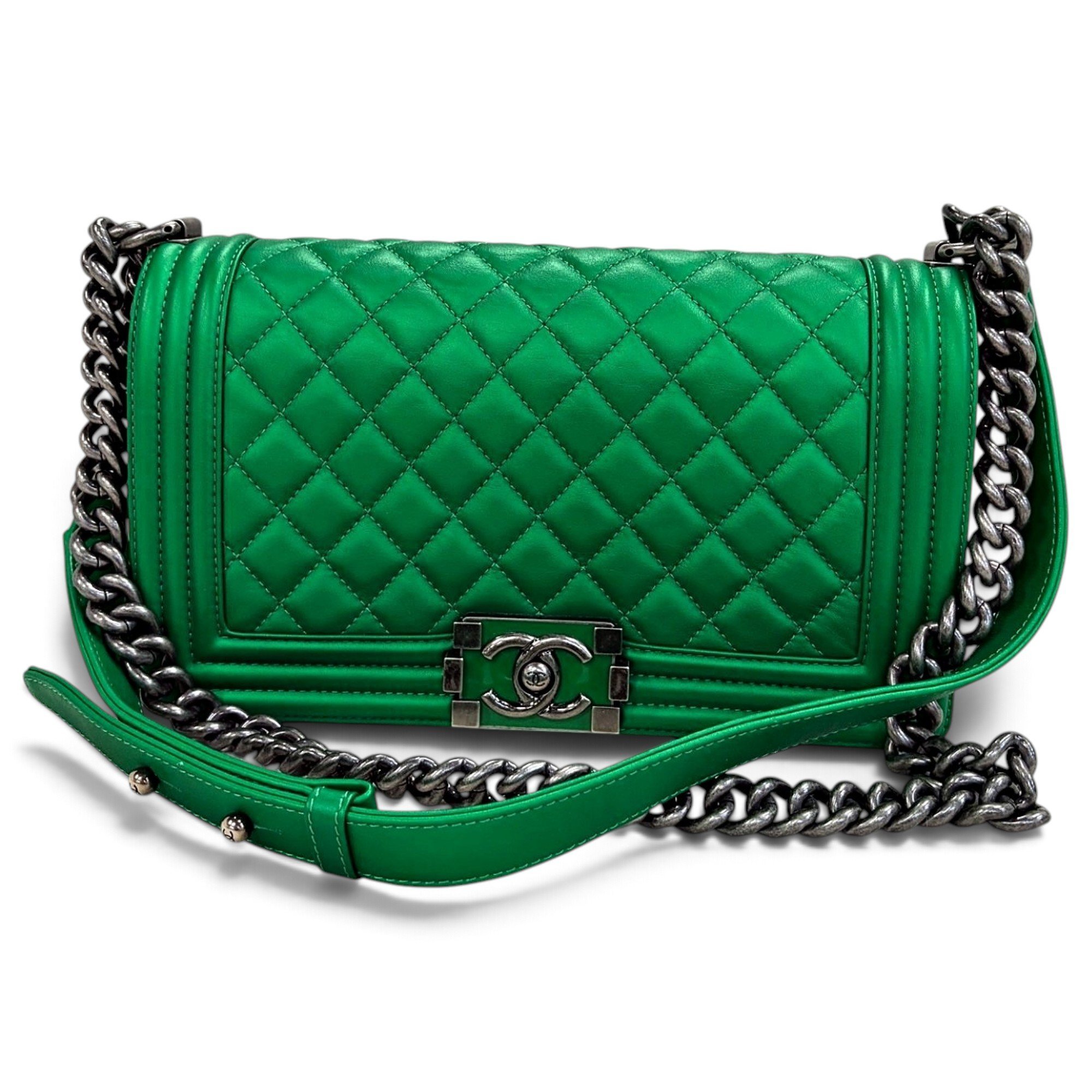 Boy leather handbag