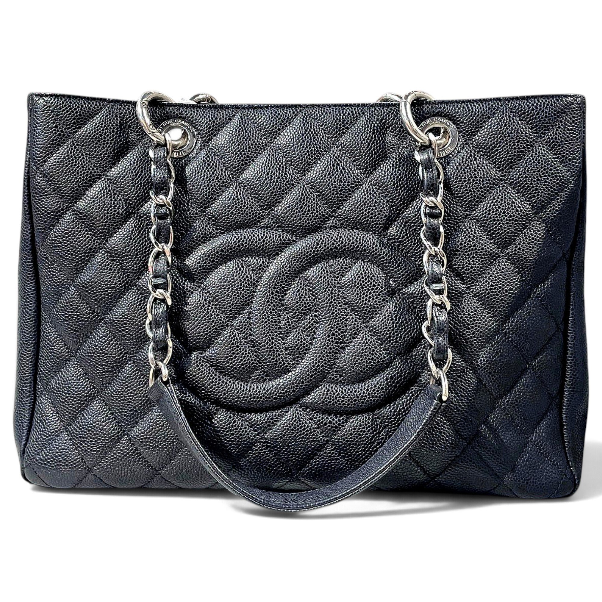 Grand shopping leather tote