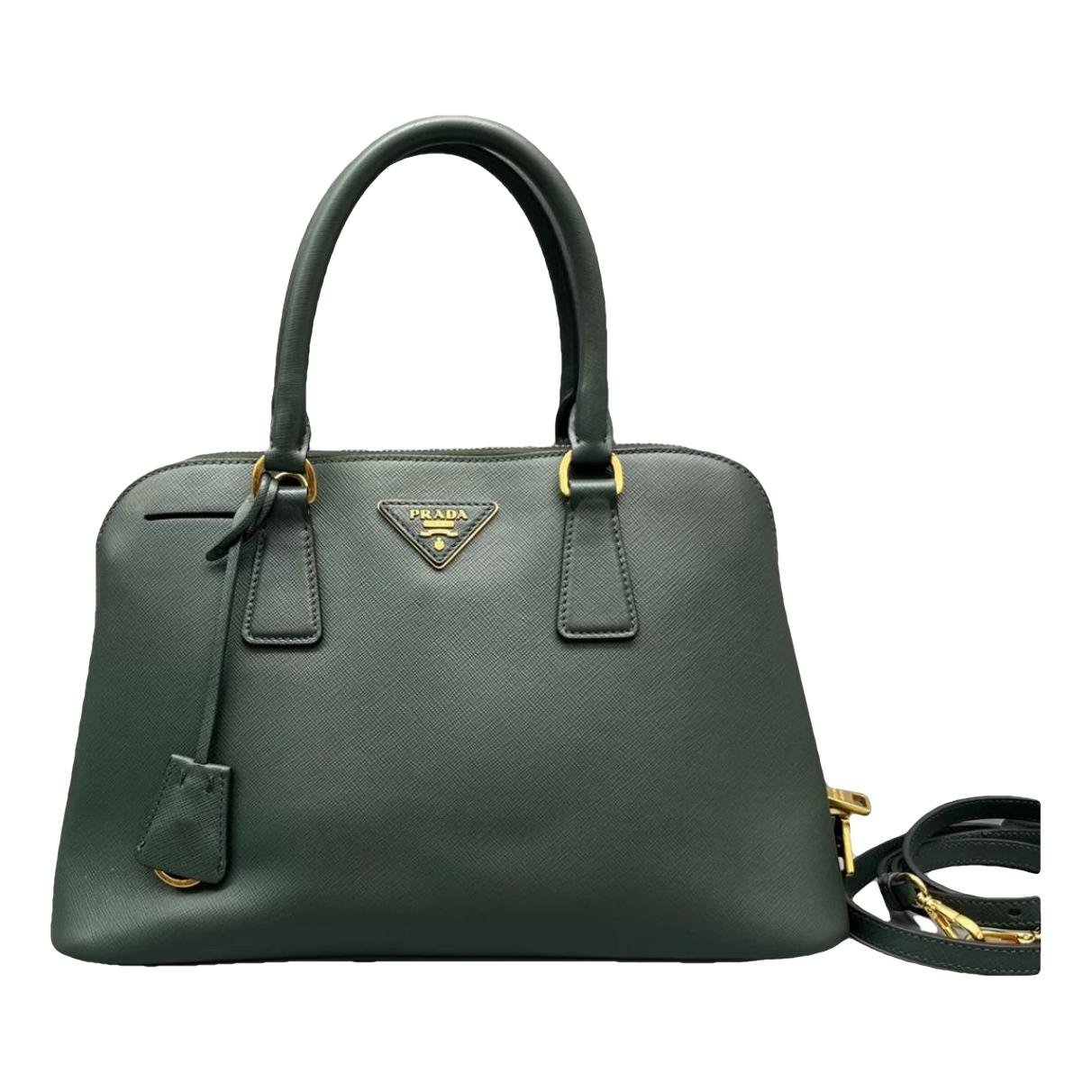 Promenade leather handbag
