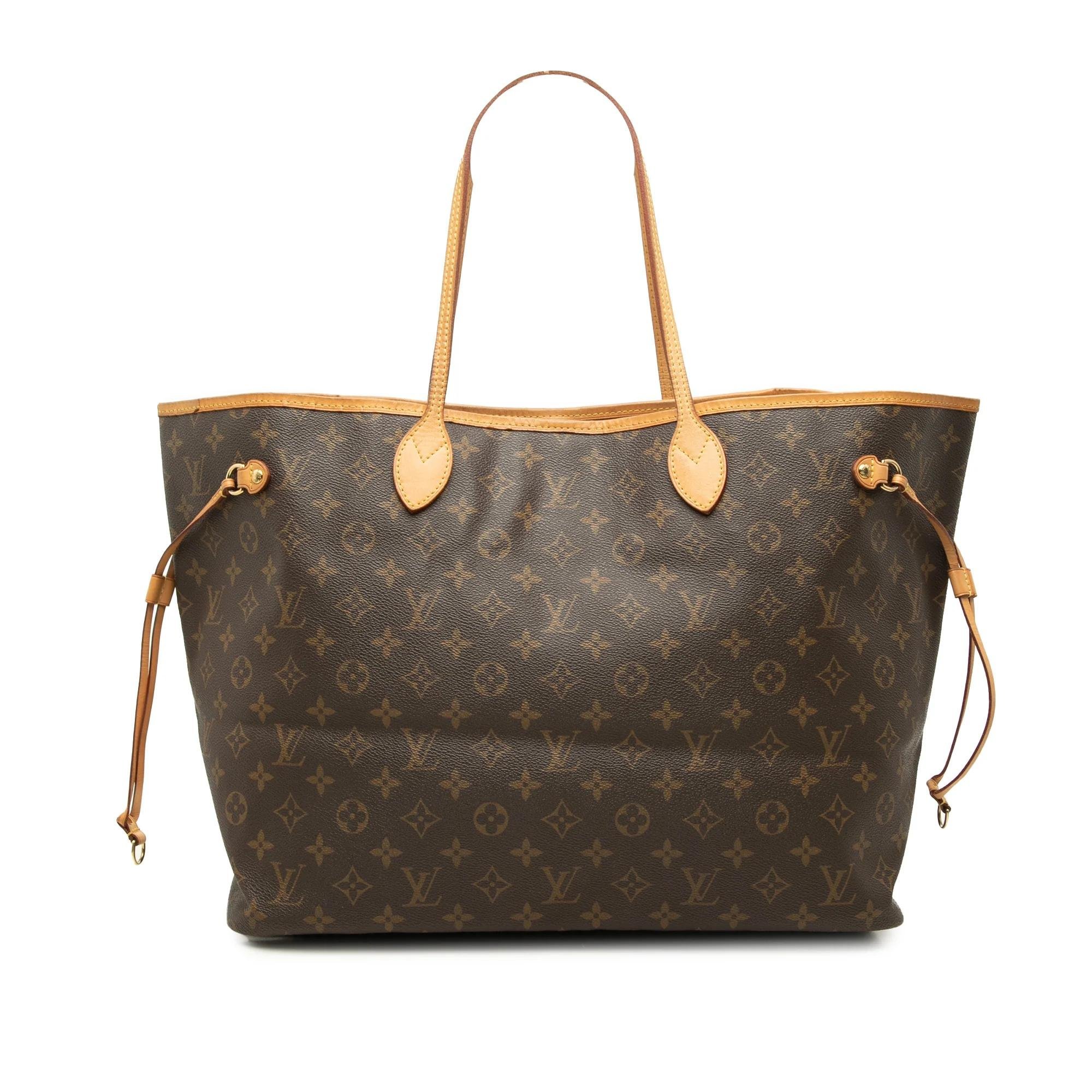 Neverfull leather tote