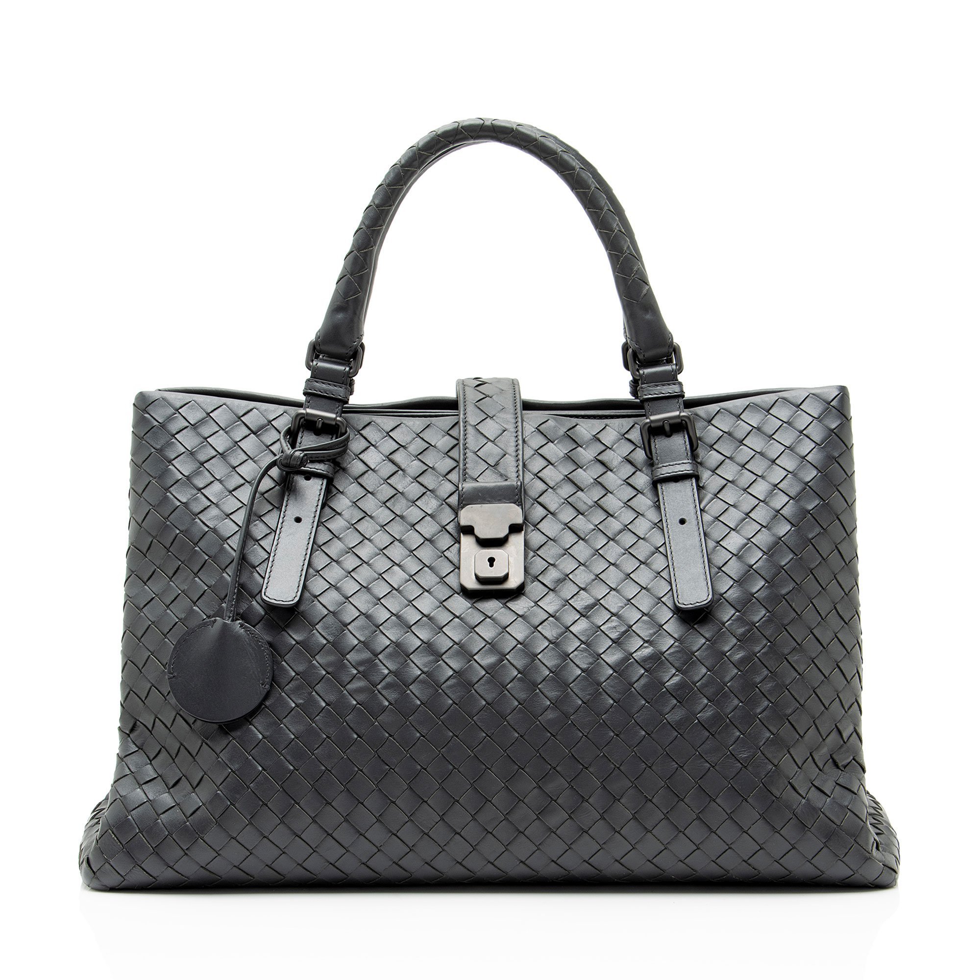 Roma leather satchel