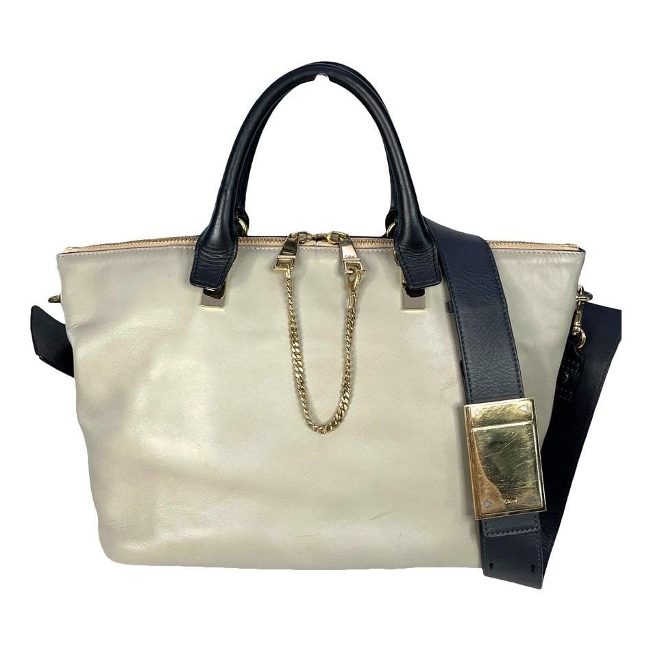 Leather satchel