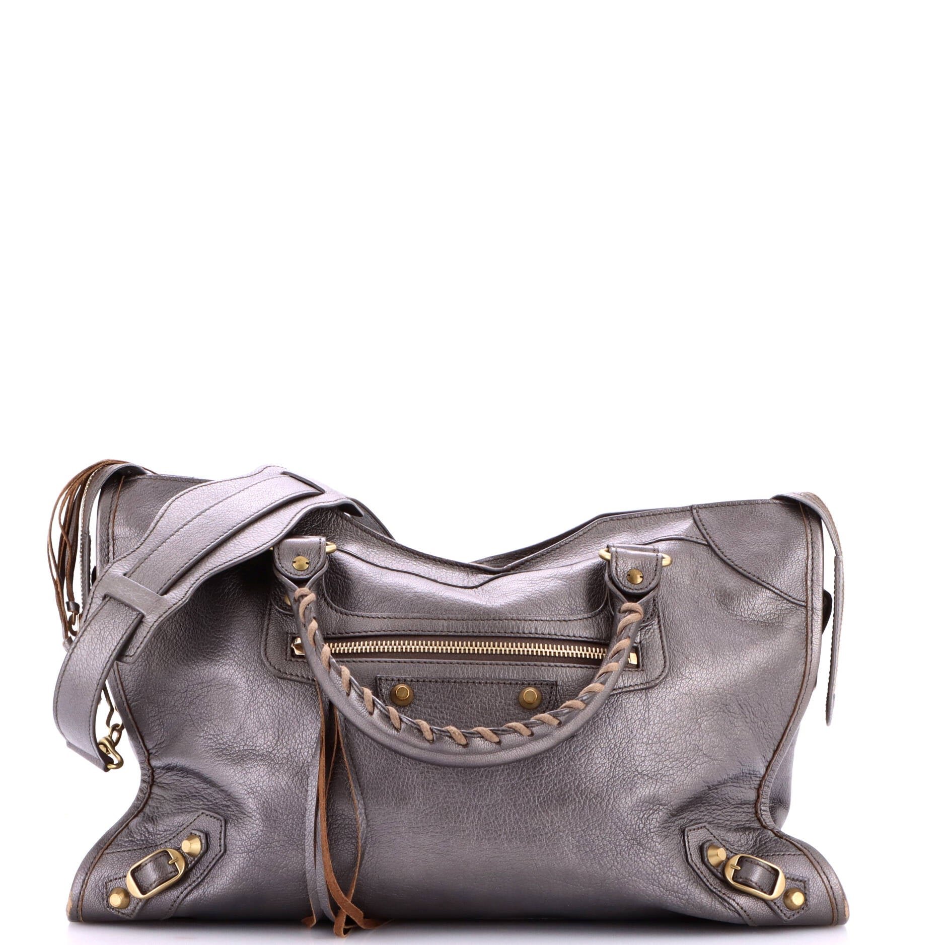 City Classic Studs Bag Leather Medium