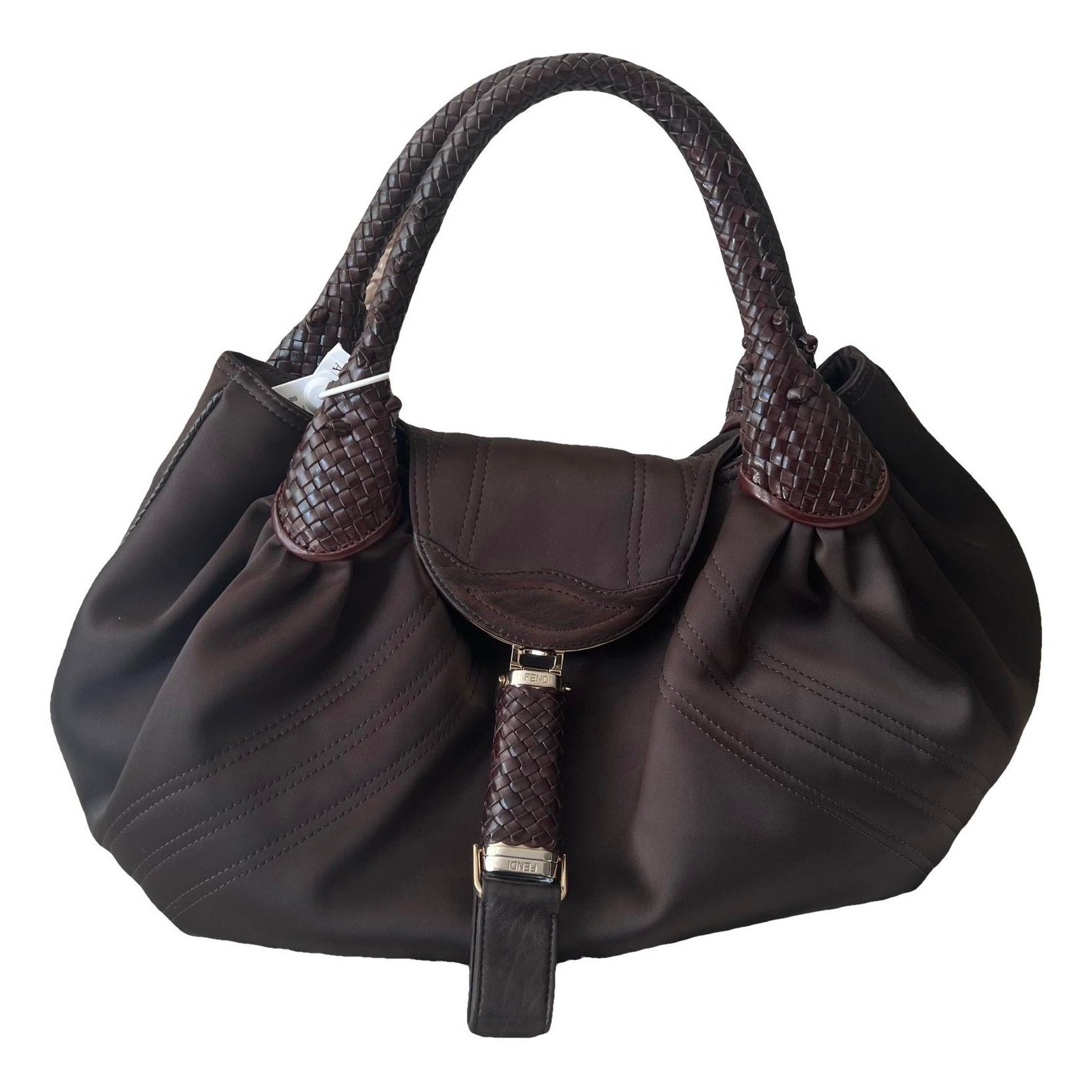 Spy cloth handbag