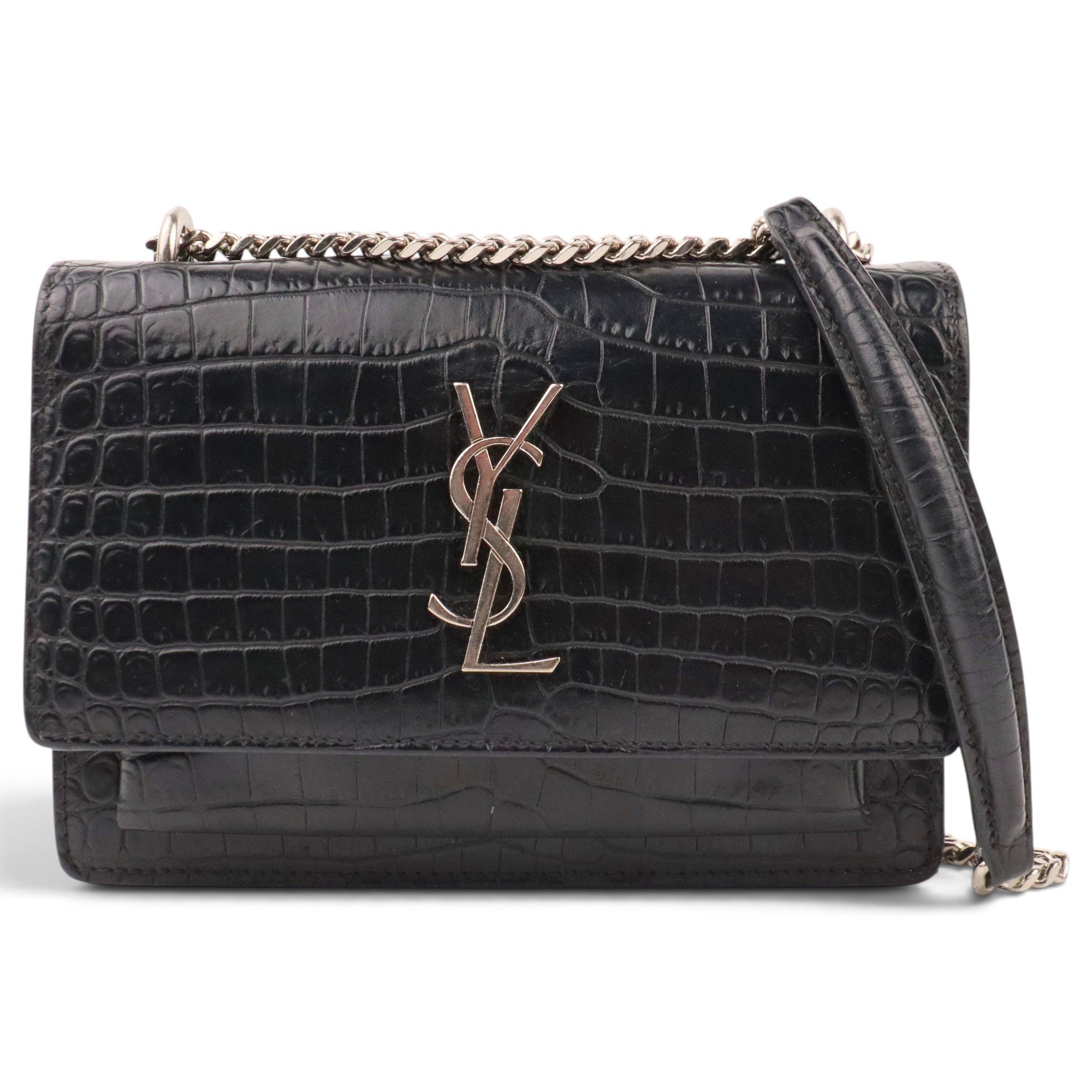 Sunset leather handbag