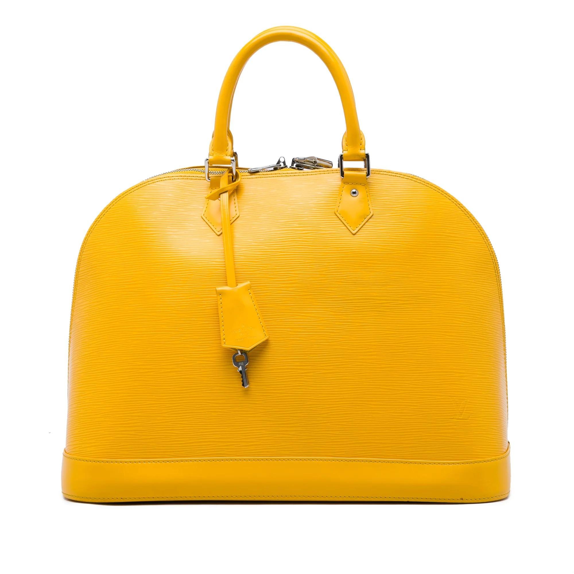 Alma leather handbag