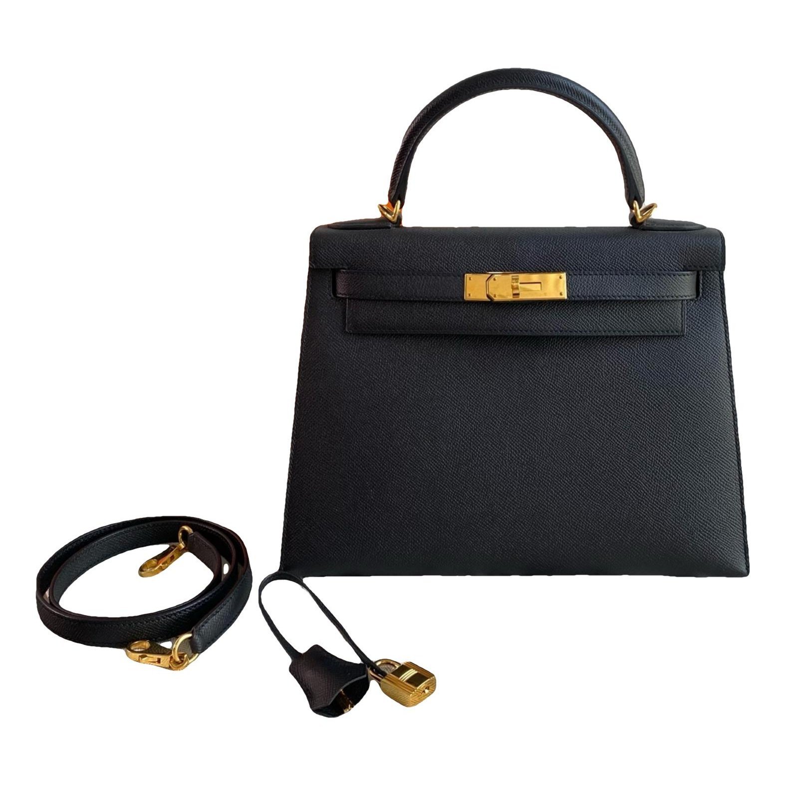 Birkin 30 leather handbag