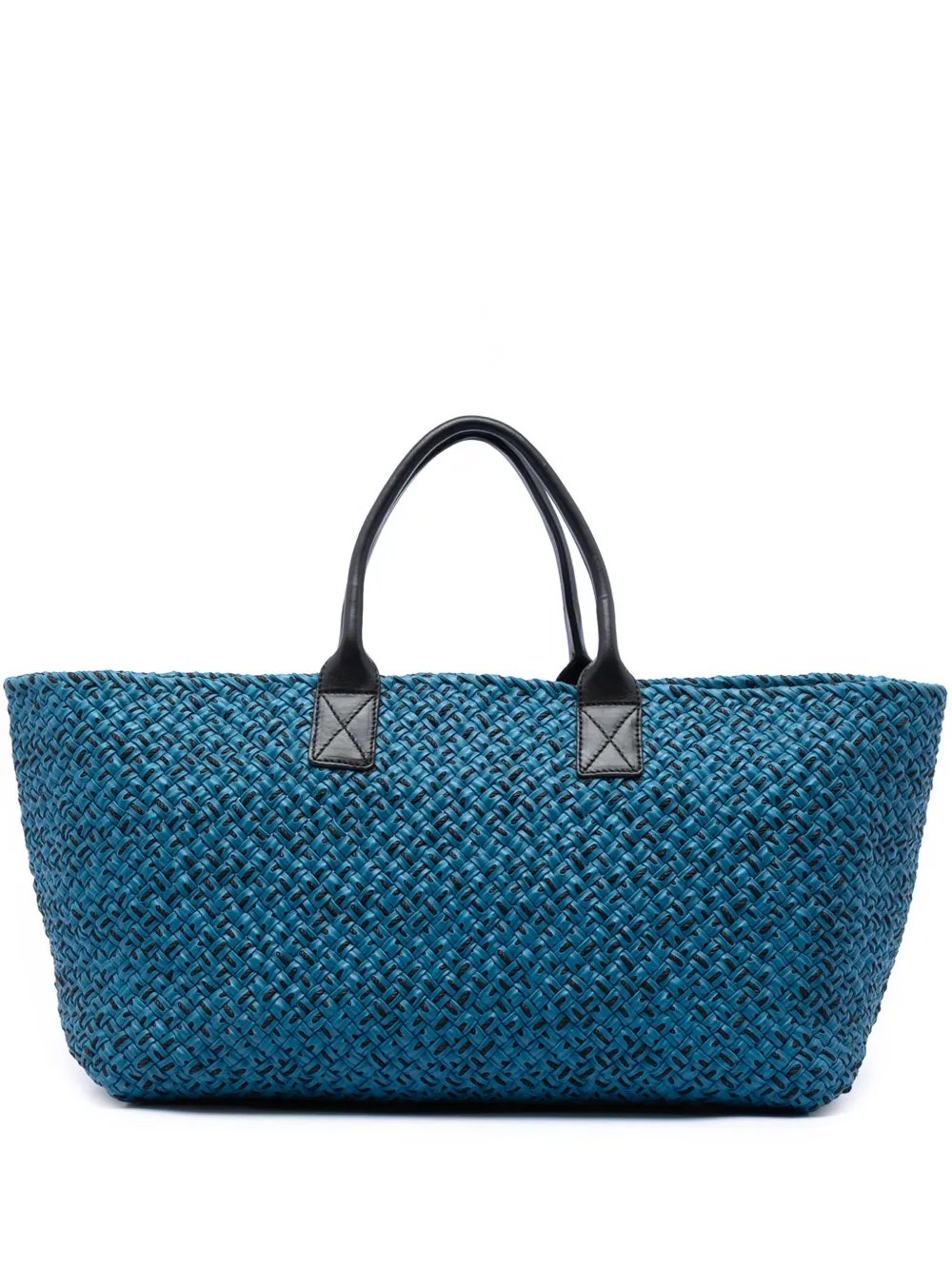 Bottega Veneta 2010 Large Lambskin Intreccio Cabat tote bag