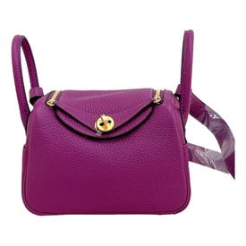 Hermes Lindy Leather Handbag