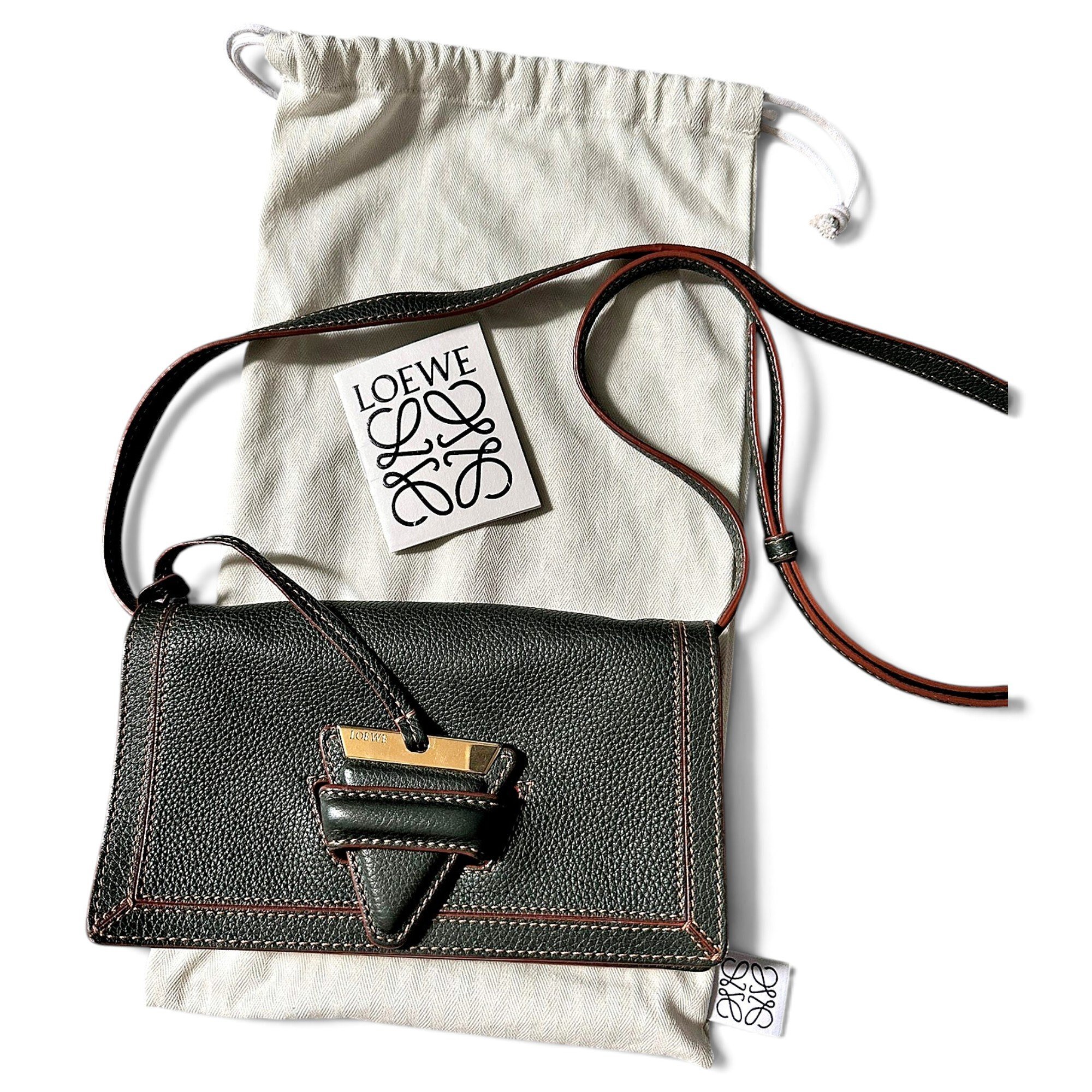 Barcelona leather handbag