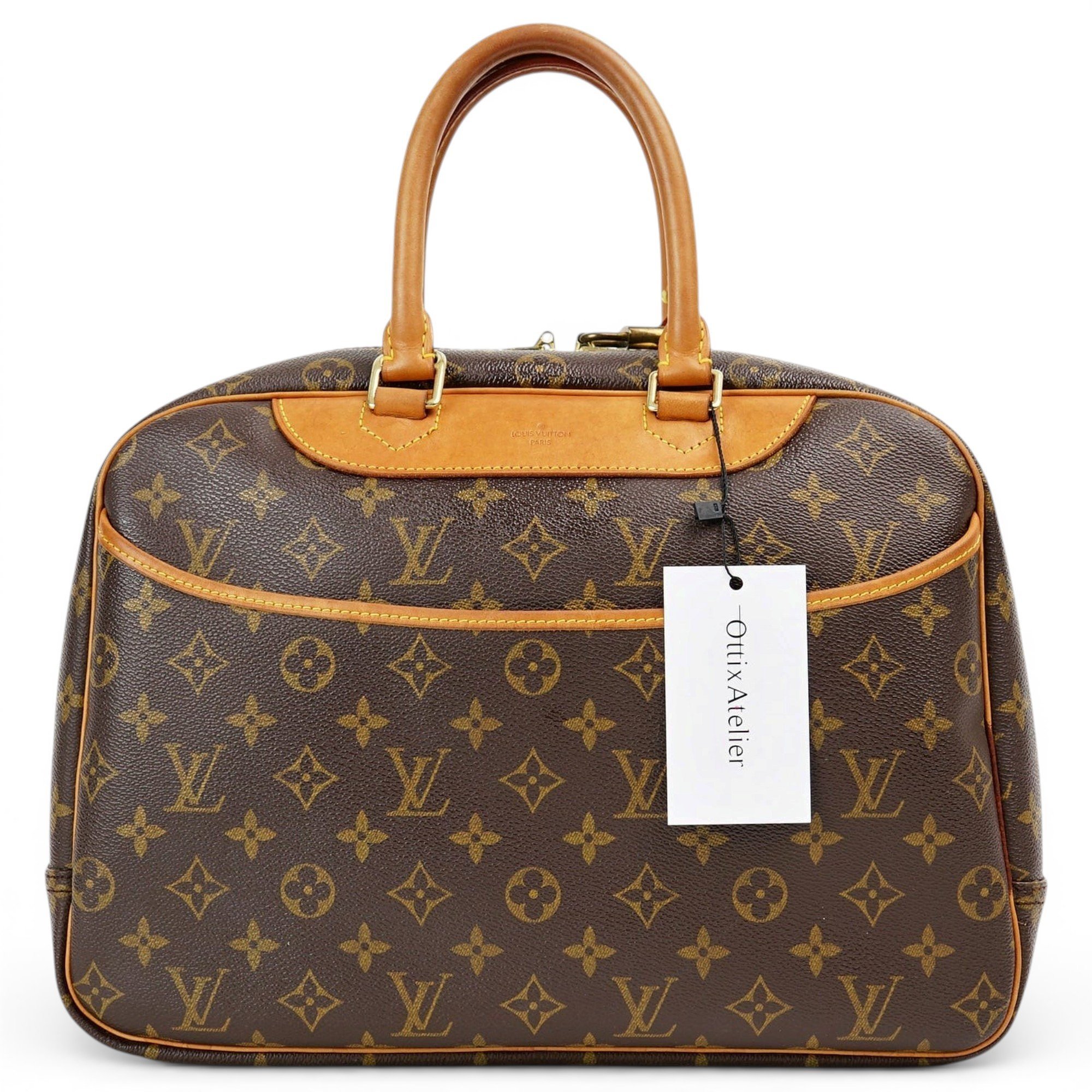 Deauville leather handbag