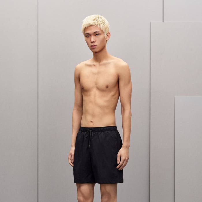Noir Swim Trunks
