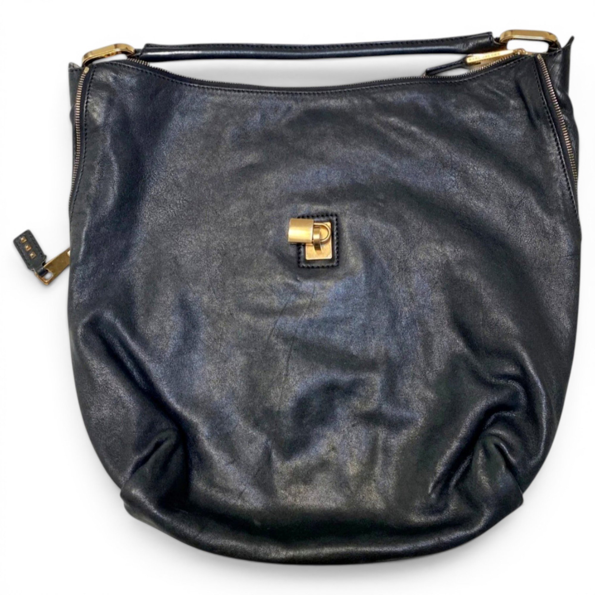 Leather handbag