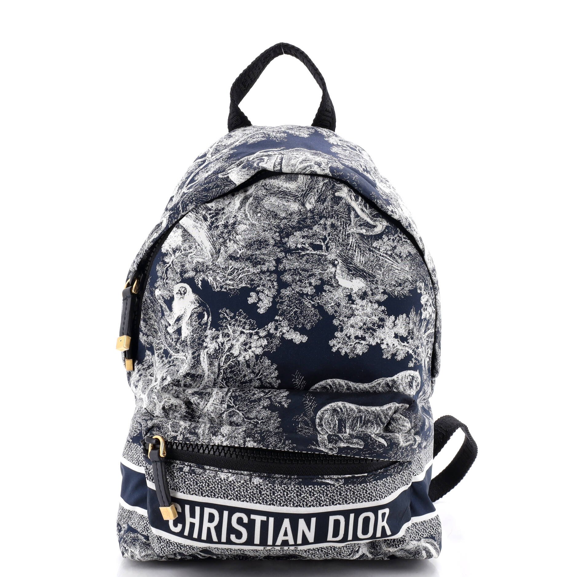 Toile De Jouy Travel Backpack Technical Fabric Small