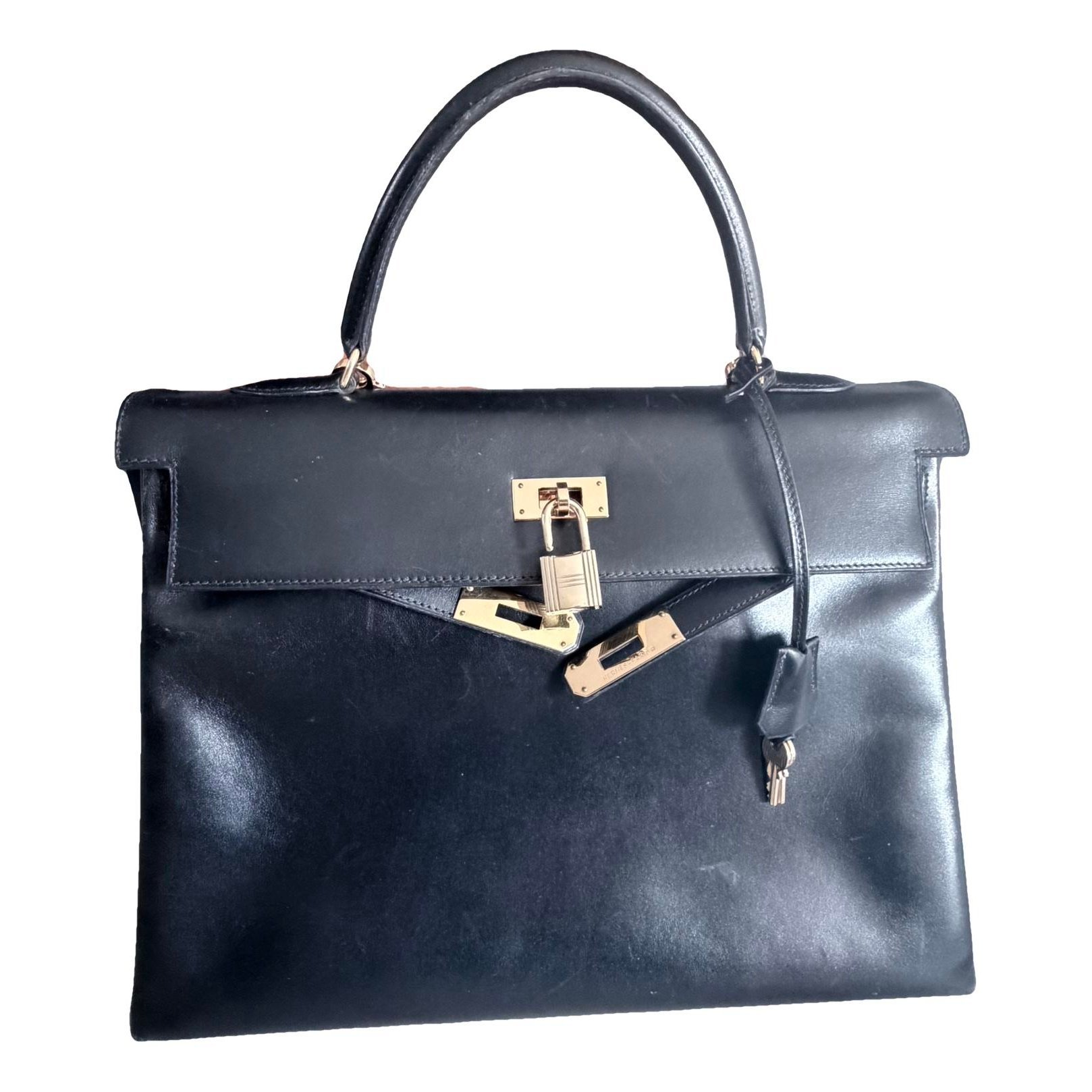 Kelly 35 leather handbag