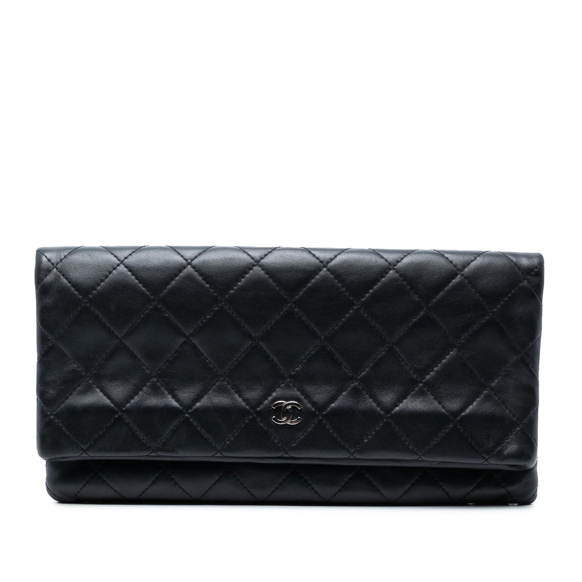 Trendy CC Quilted leather handbag