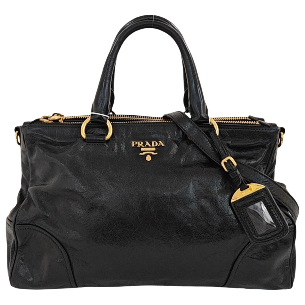 Leather handbag