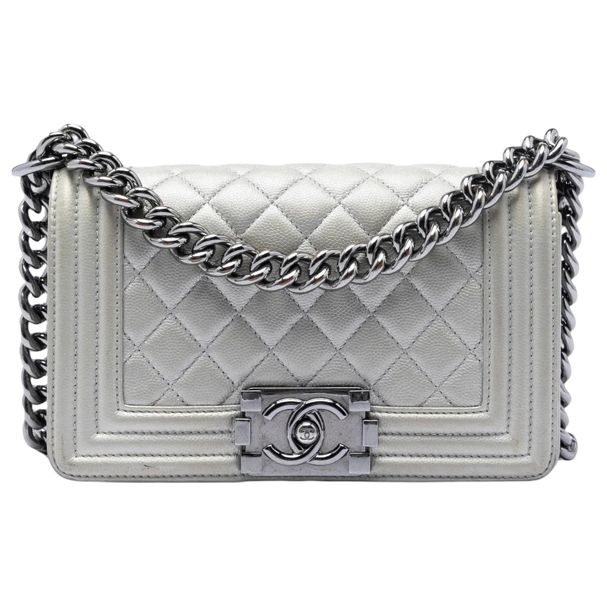 Boy leather crossbody bag
